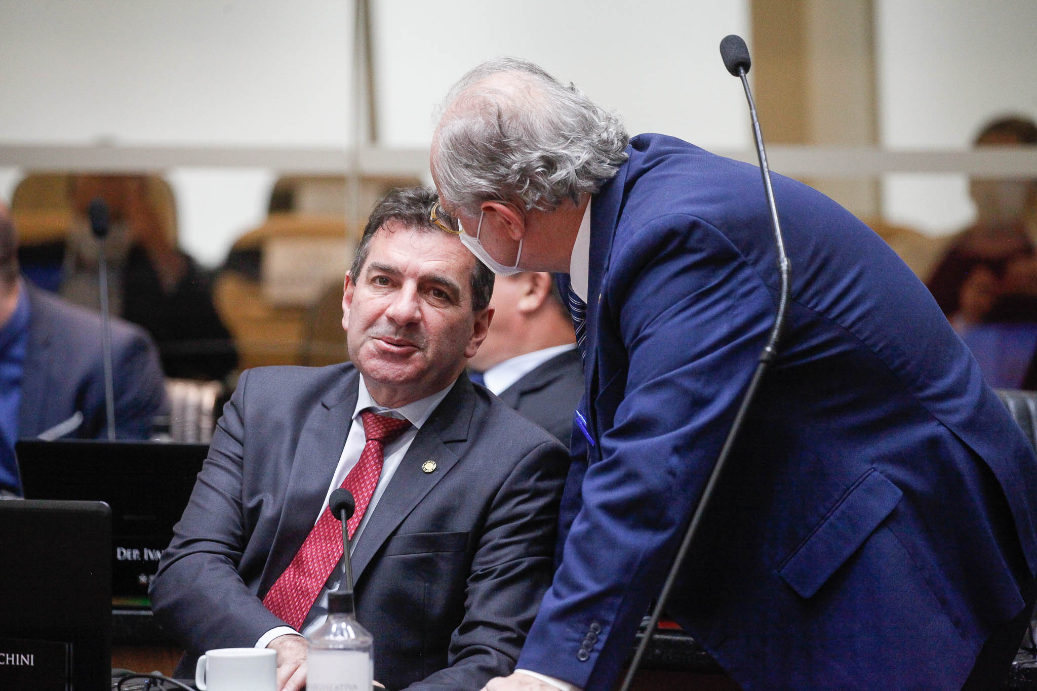 Deputado Waldir Cobalchini (MDB), Deputado Vicente Caropreso (PSDB)