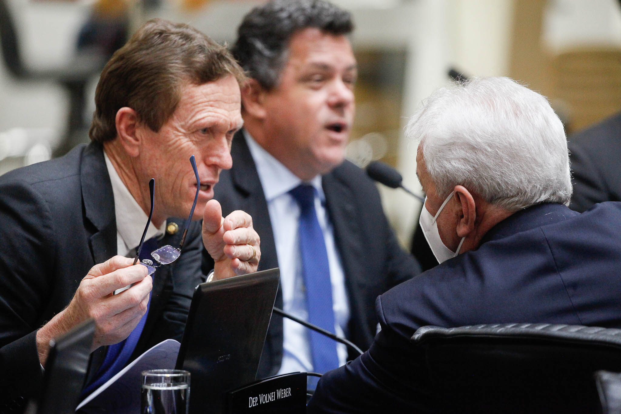 Deputado Volnei Weber (MDB), Deputado Moacir Sopelsa (MDB)