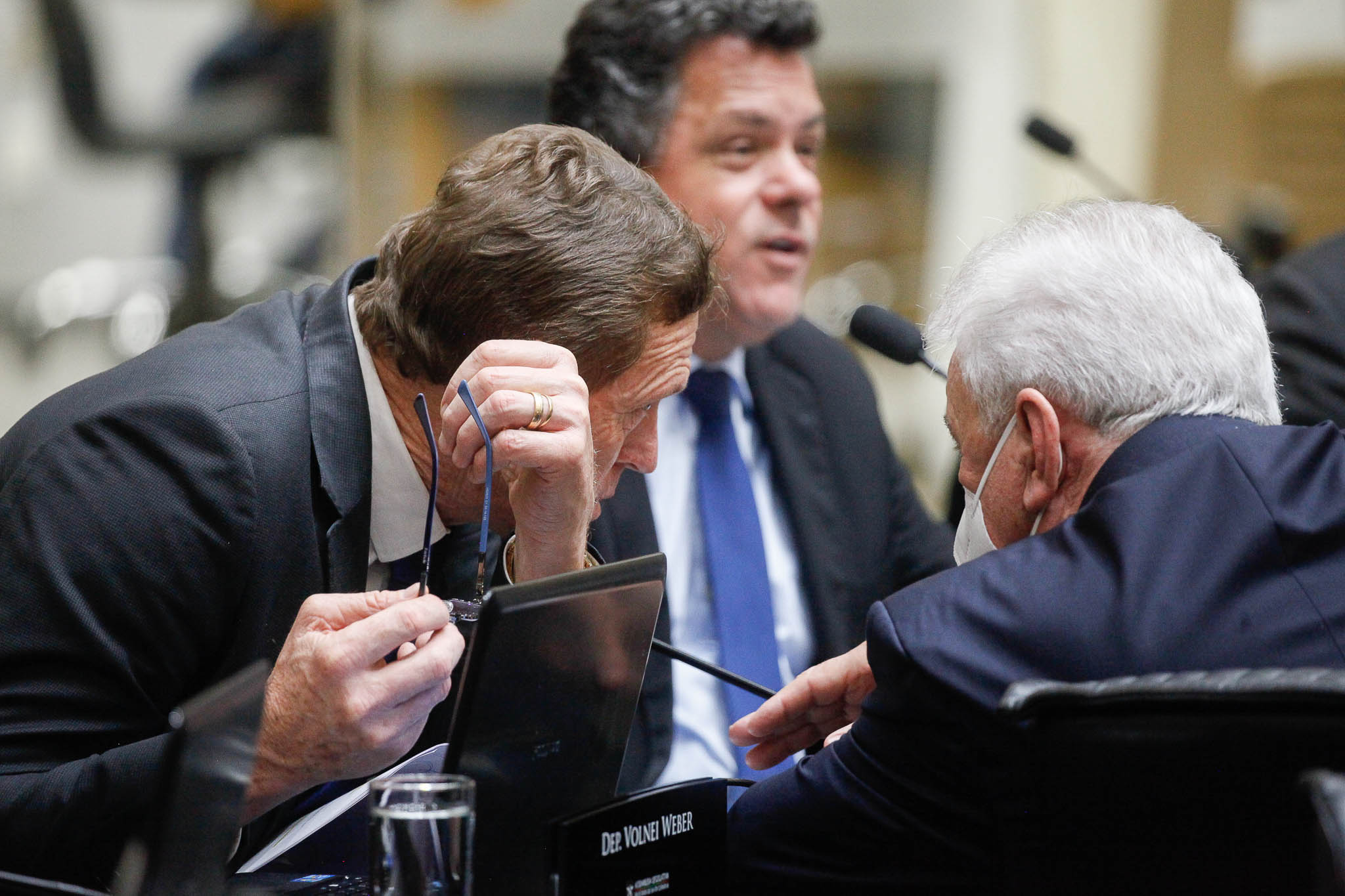 Deputado Volnei Weber (MDB), Deputado Moacir Sopelsa (MDB)