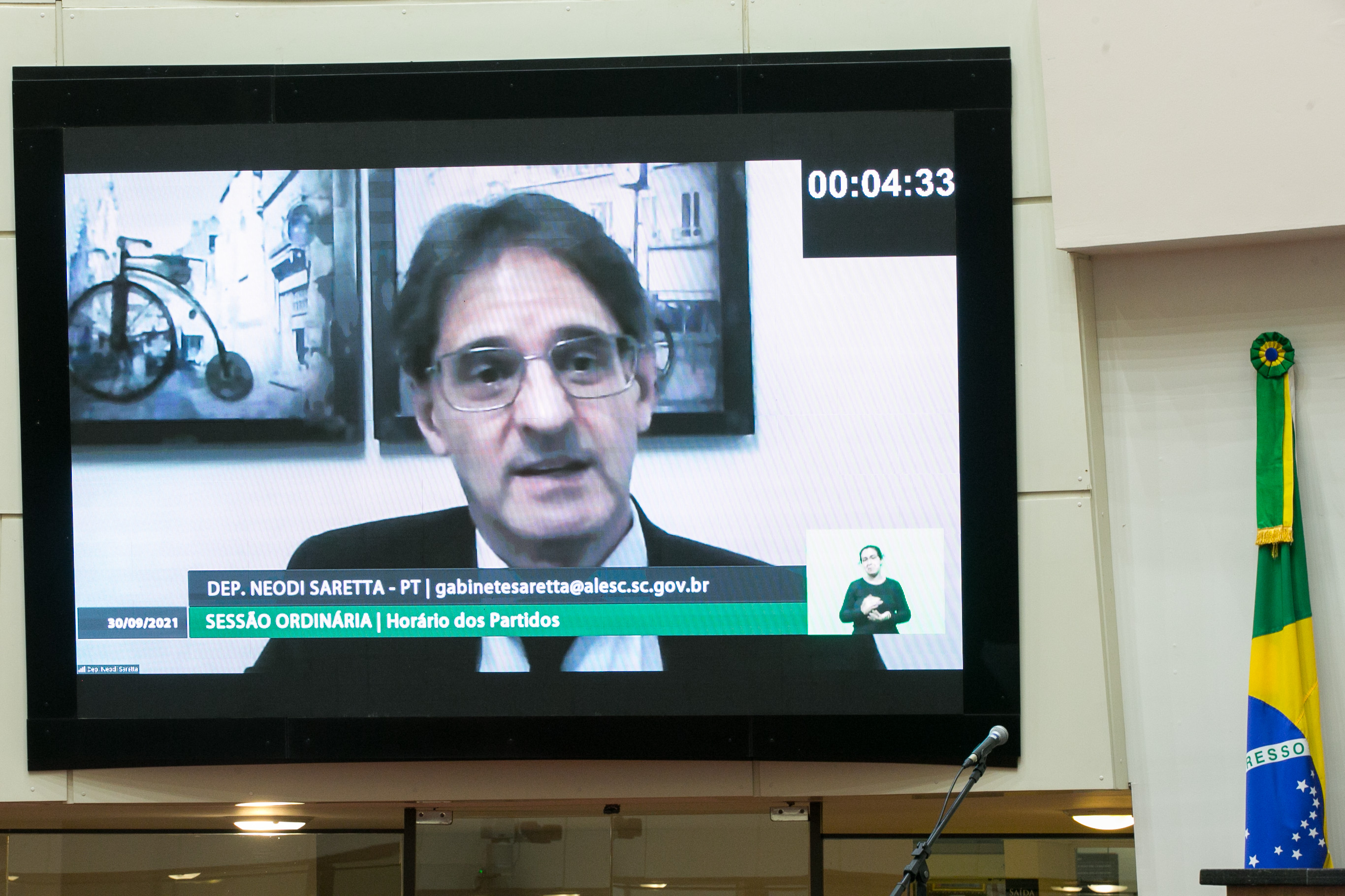 Deputado Neodi Saretta (PT)