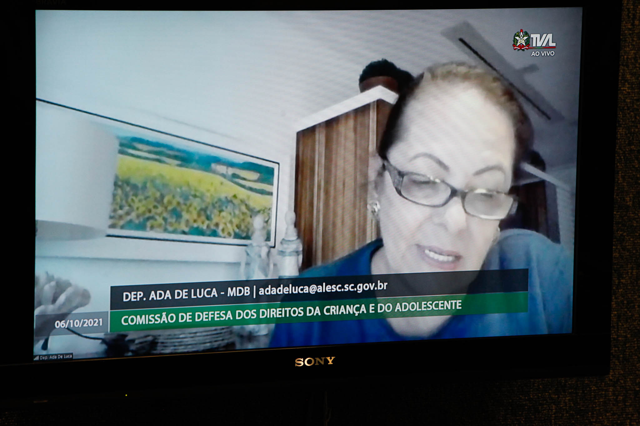 Deputada Ada Faraco de Luca (MDB)