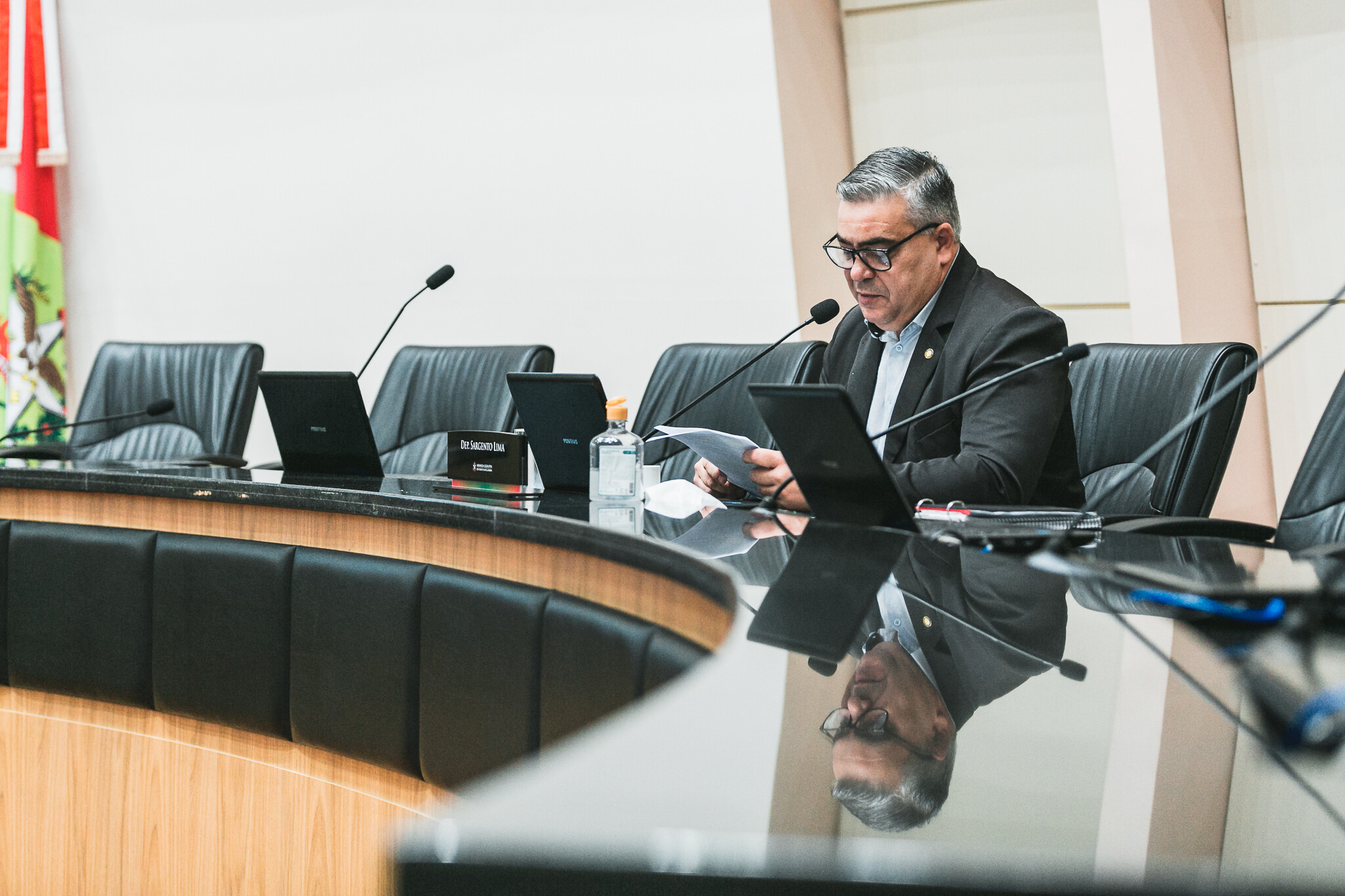 Requerimento de autoria do deputado Ivan Naatz foi apresentado na comissão pelo deputado Sargento Lima