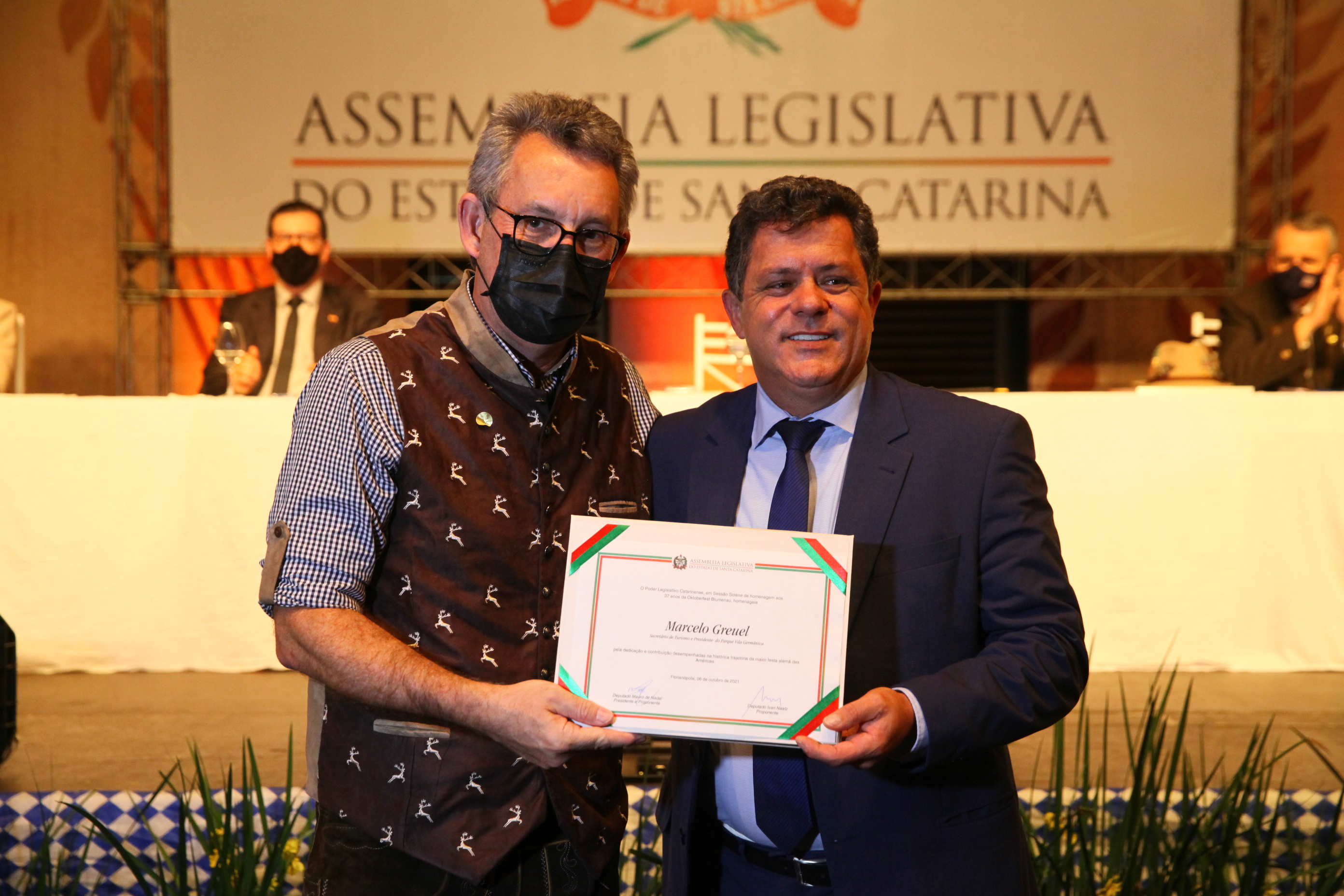 Sessão Solene Homenagem aos 37 anos de Fundação da Oktoberfest