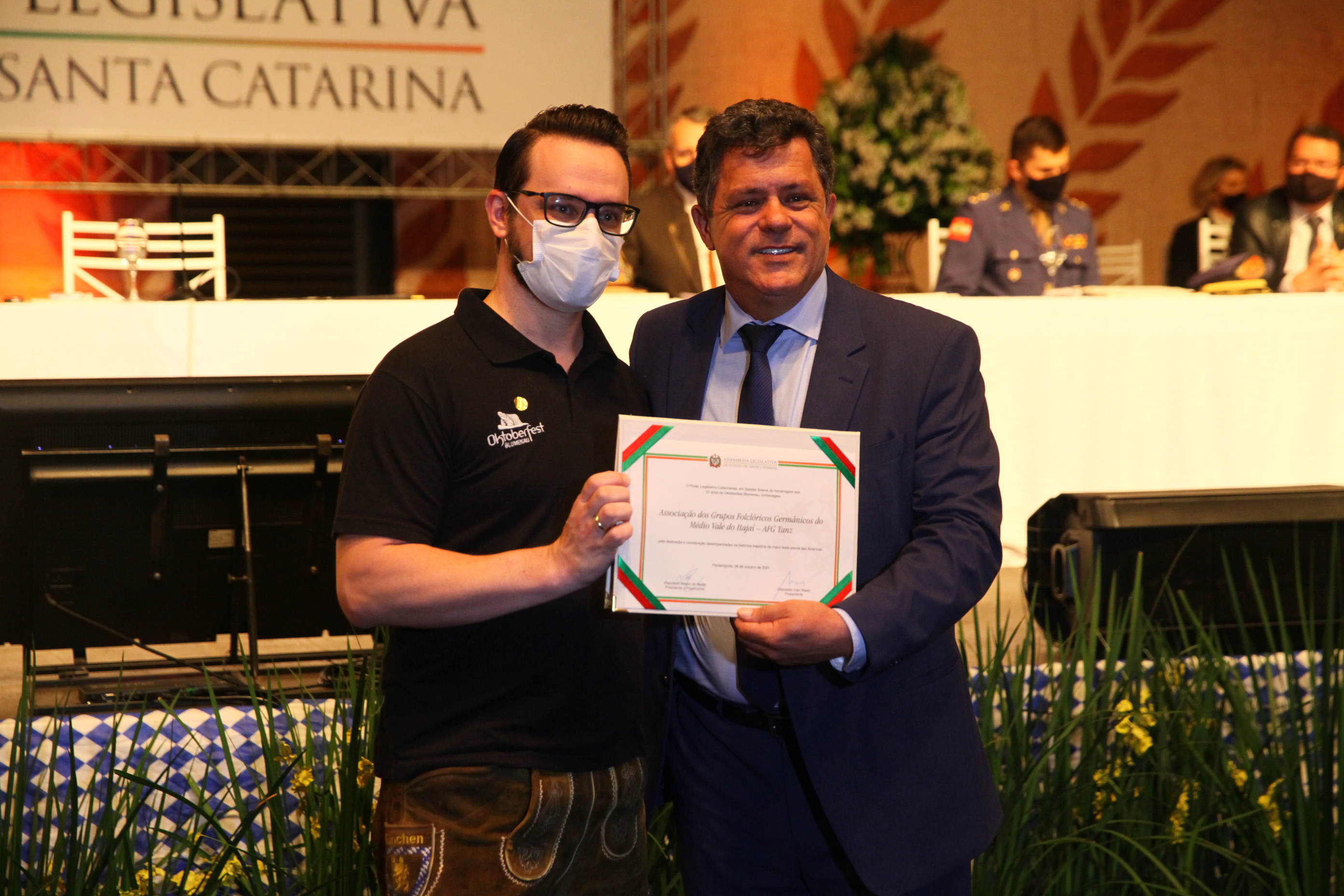 Sessão Solene Homenagem aos 37 anos de Fundação da Oktoberfest