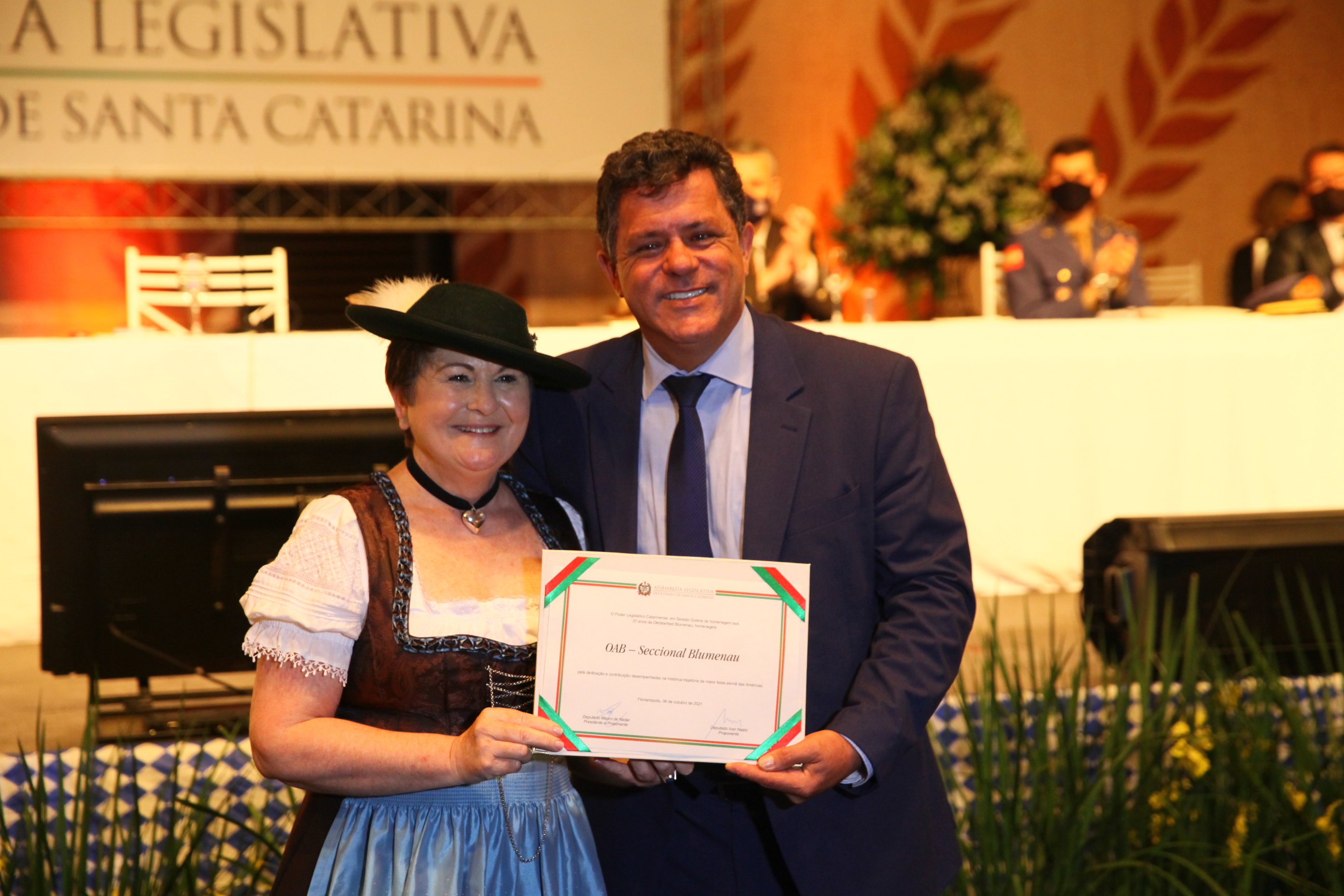Sessão Solene Homenagem aos 37 anos de Fundação da Oktoberfest