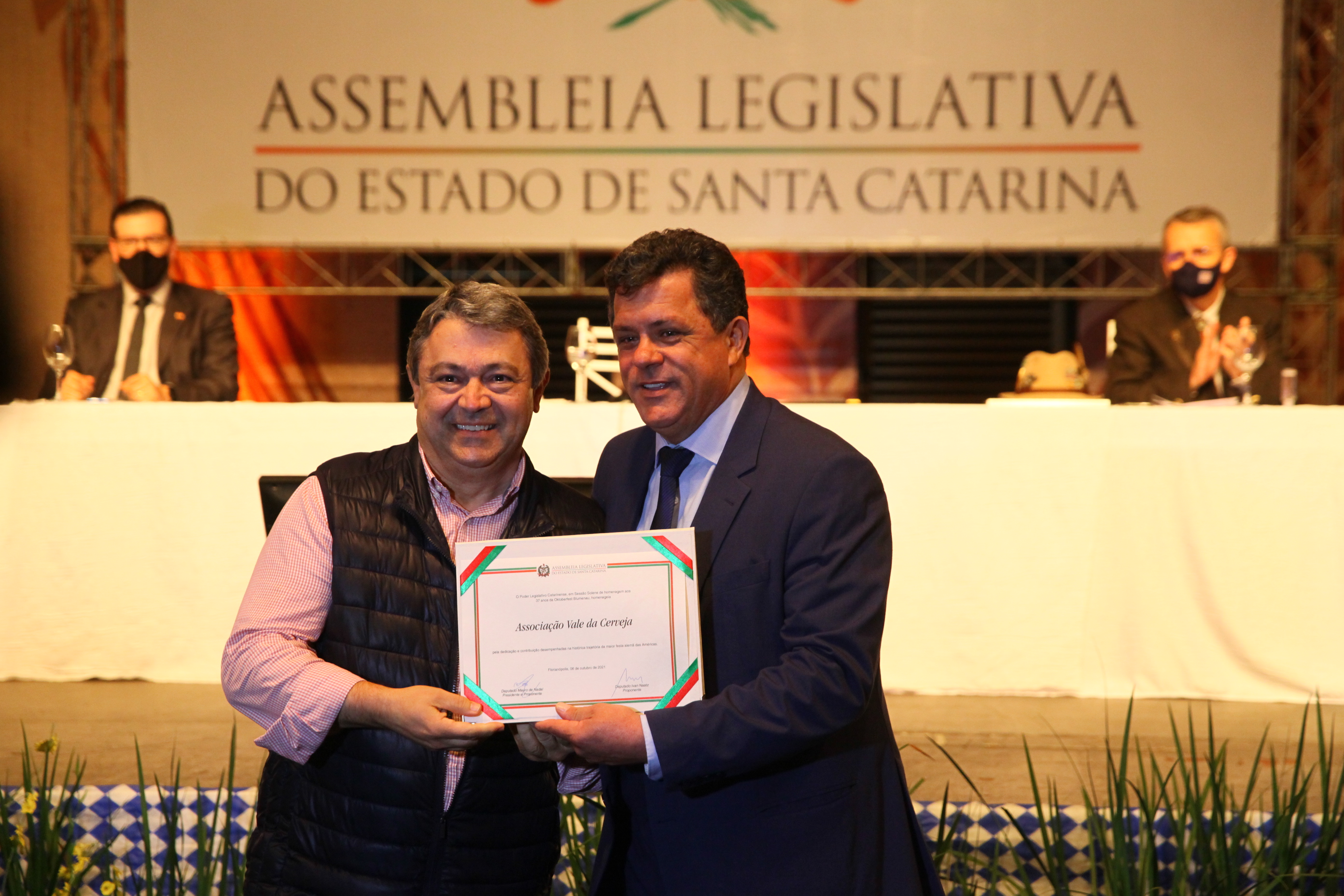 Sessão Solene Homenagem aos 37 anos de Fundação da Oktoberfest