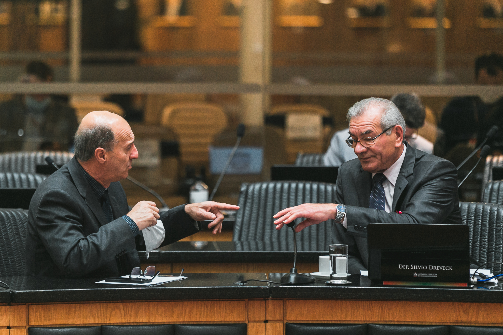 Deputado Silvio Dreveck (PP) - Deputado José Milton Scheffer (PP)