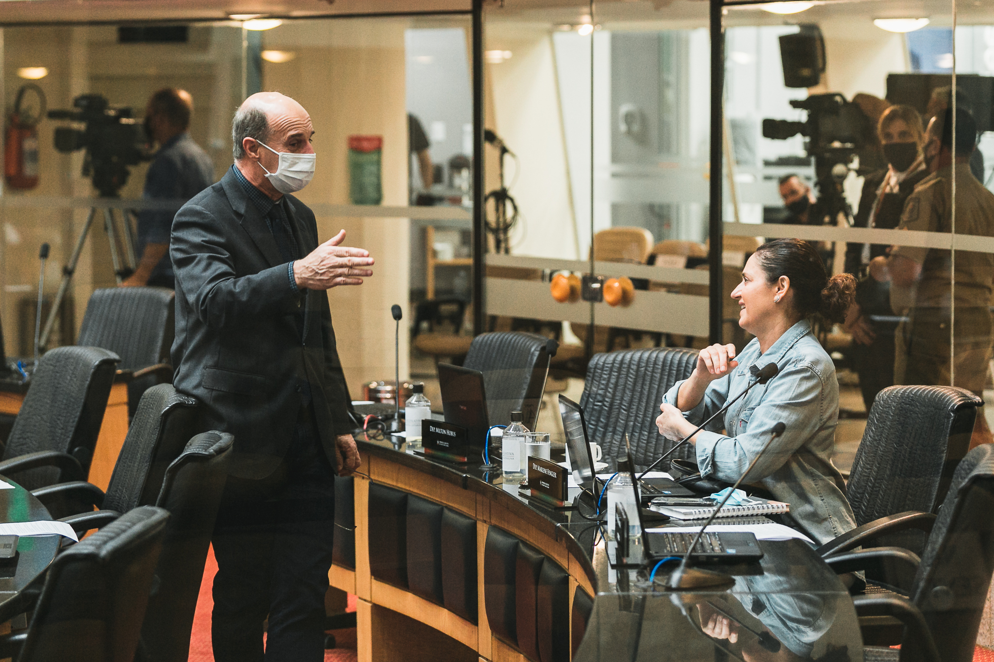 Deputado José Milton Scheffer (PP) - Deputada Marlene Fengler (PSD)