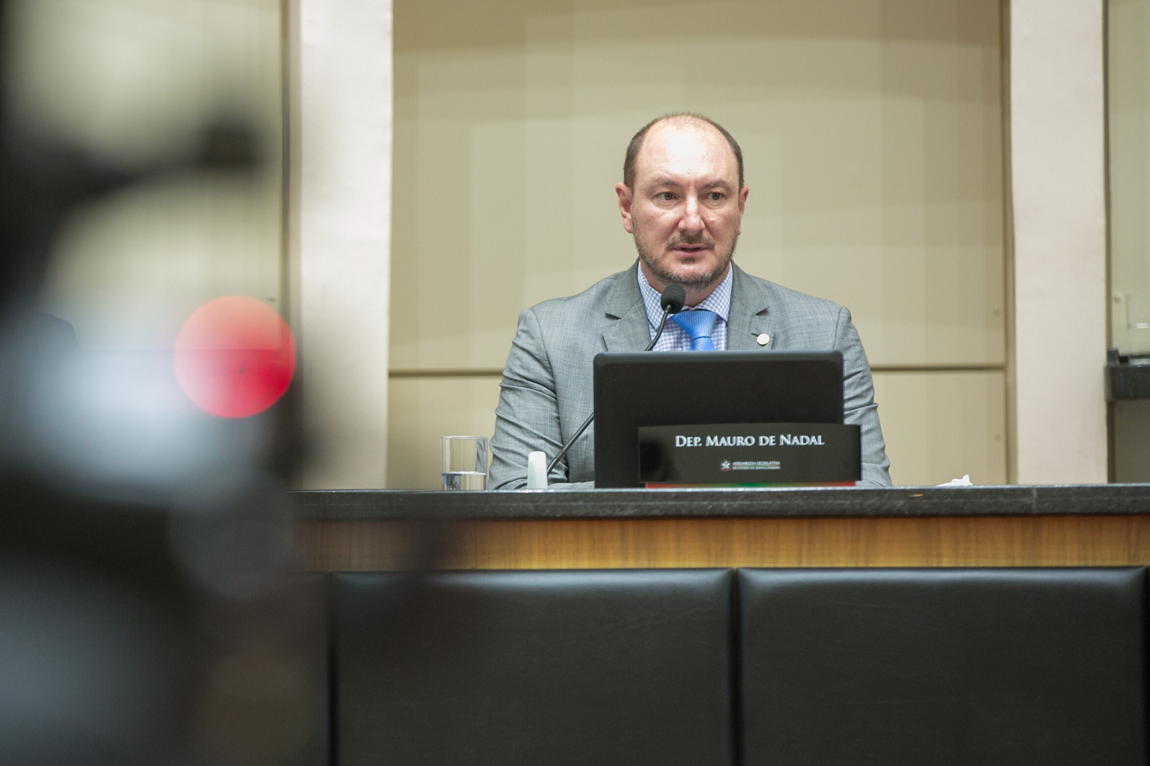 Presidente da Alesc, deputado Mauro de Nadal, é o proponente da sessão