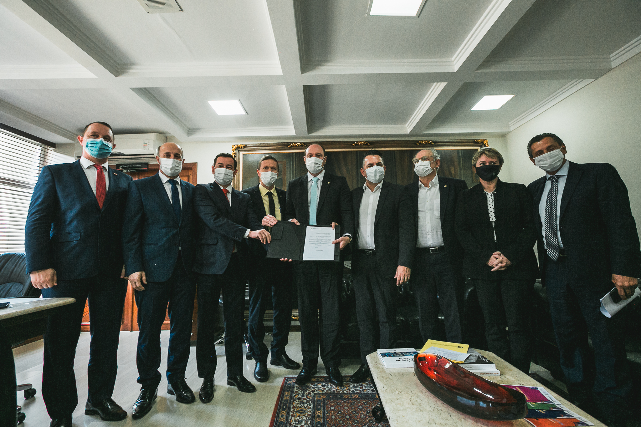 Presidência – Executivo Entrega Projeto do Plano de Carreira do Magistério