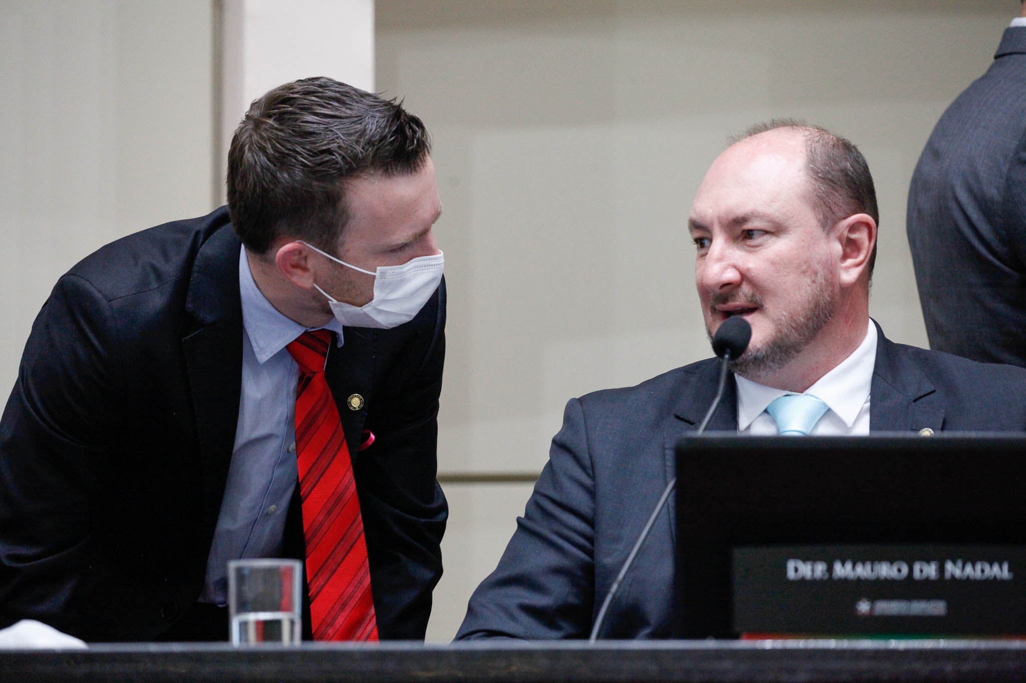 Deputado Adrianinho (PT), Deputado Mauro de Nadal (MDB)