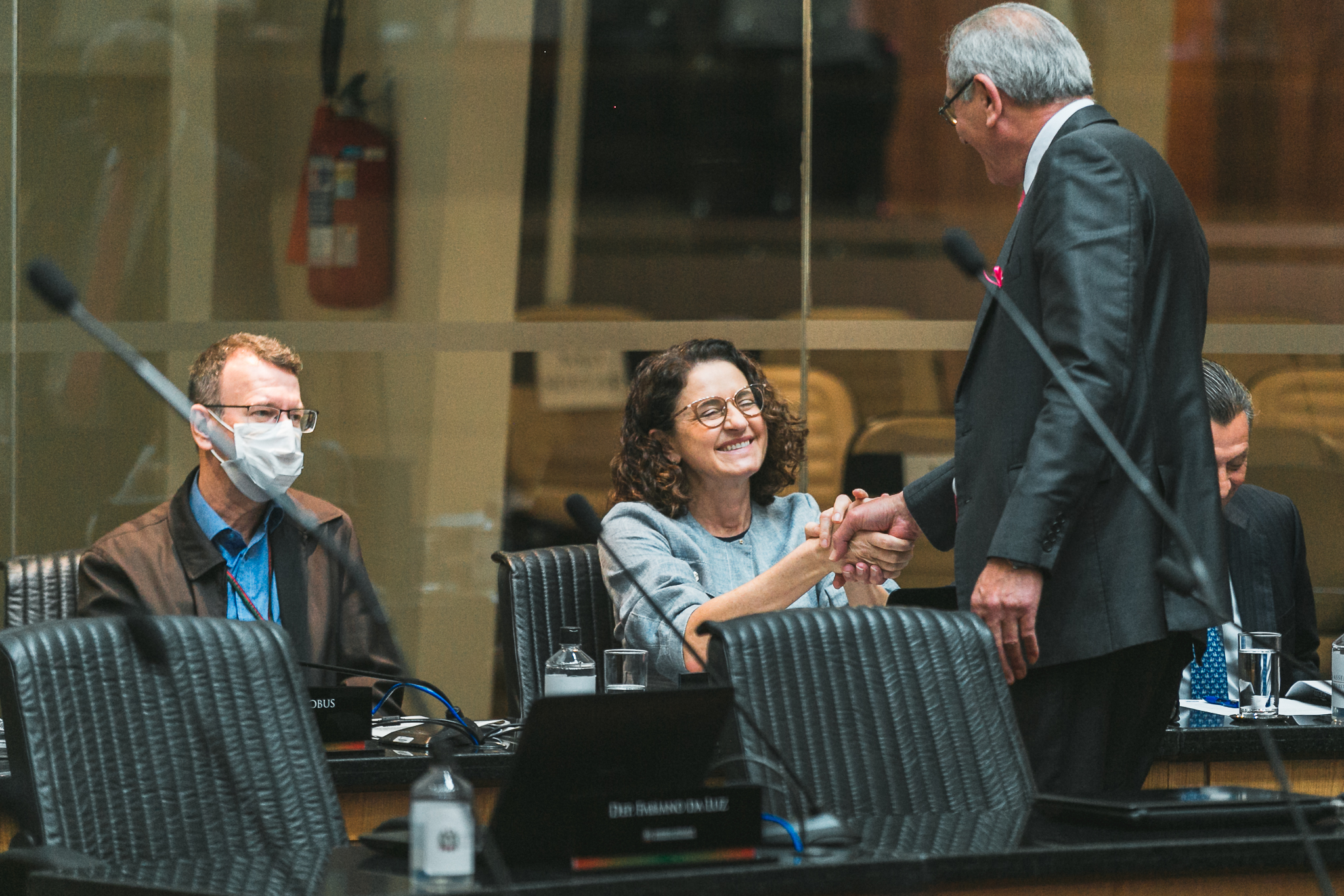 Deputada Marlene Fengler (PSD) - Deputado Silvio Dreveck (PP)