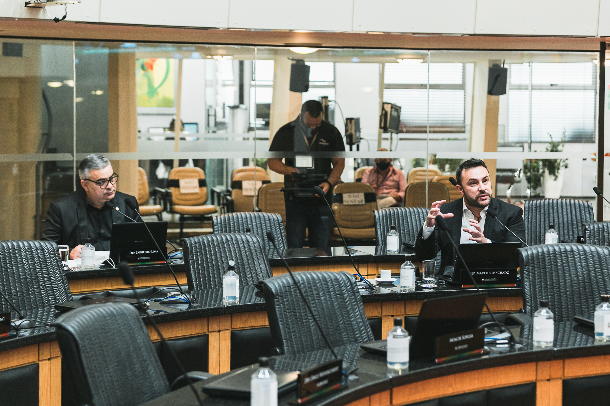 Deputado Sargento Lima (PL) - Deputado Marcius Machado (PL)