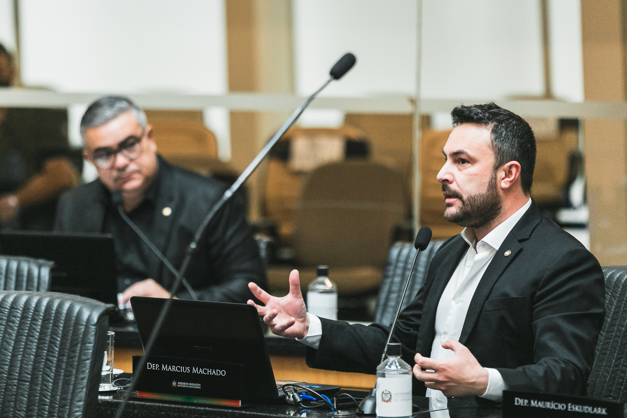 Deputado Sargento Lima (PL) - Deputado Marcius Machado (PL)