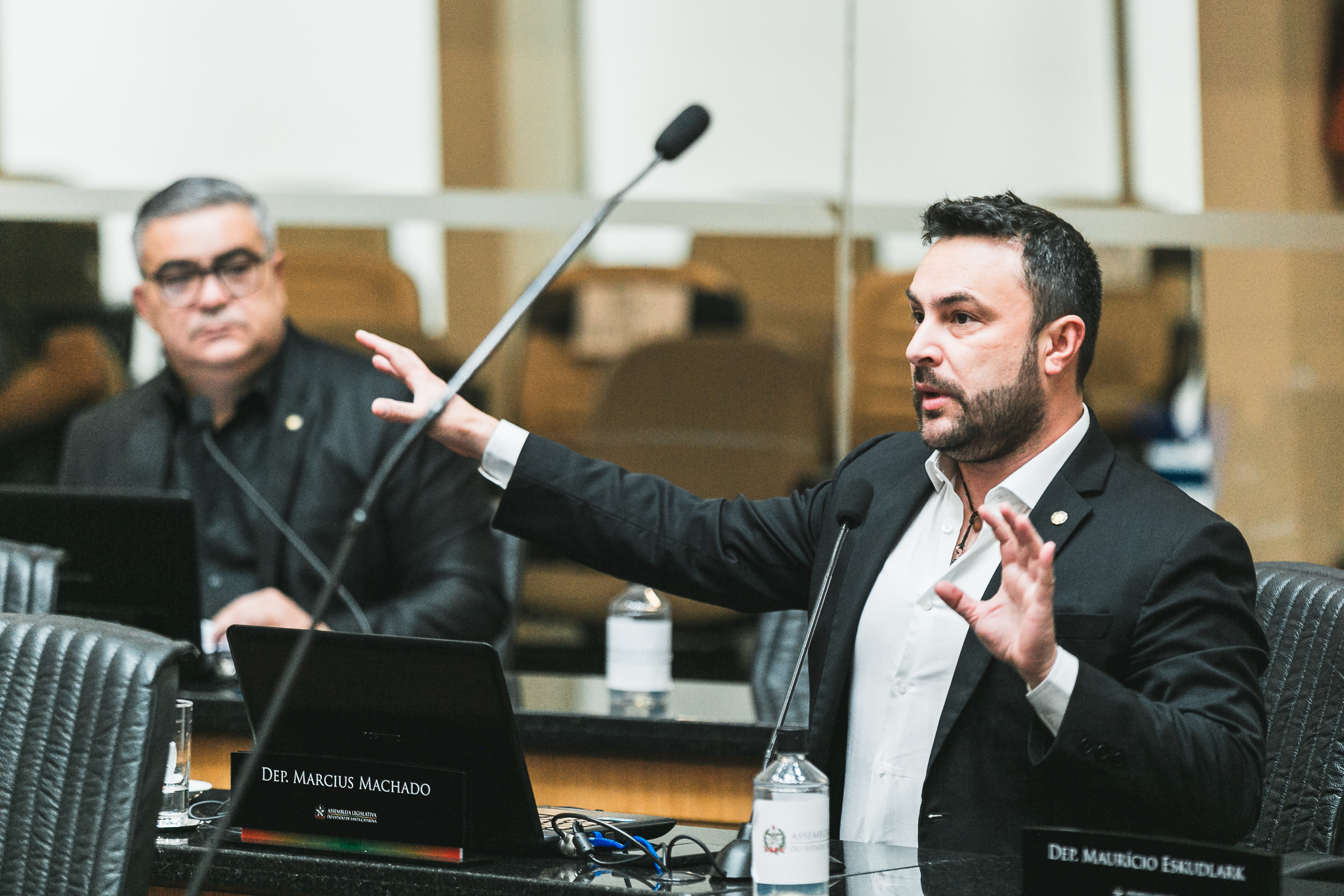 Deputado Sargento Lima (PL) - Deputado Marcius Machado (PL)