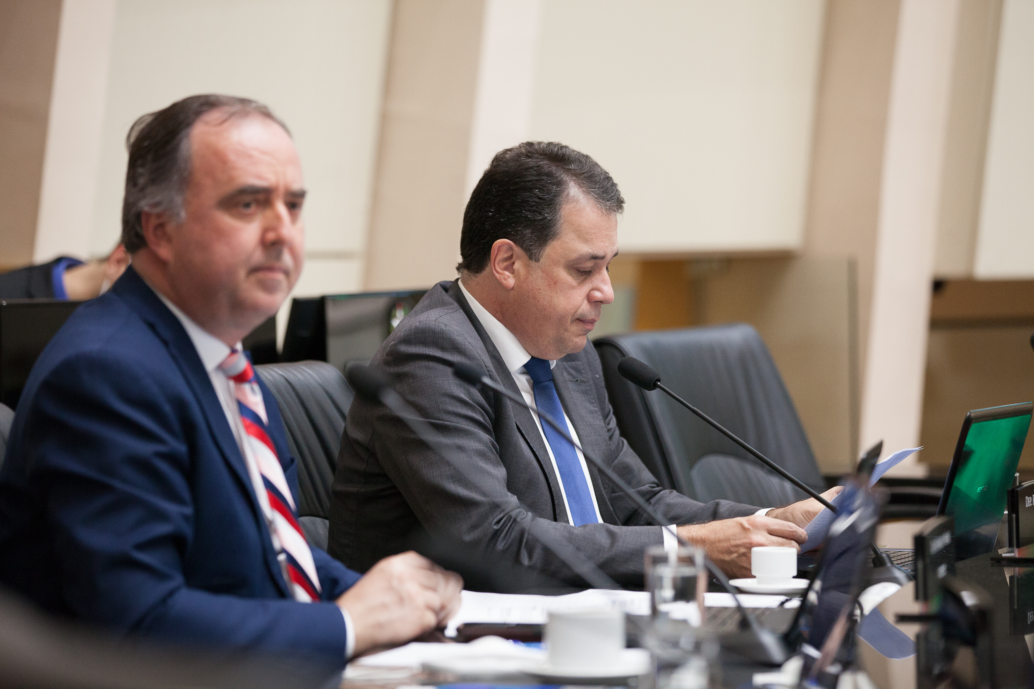 Deputado Rodrigo Minotto (PDT),  Deputado Kennedy Nunes (PTB)