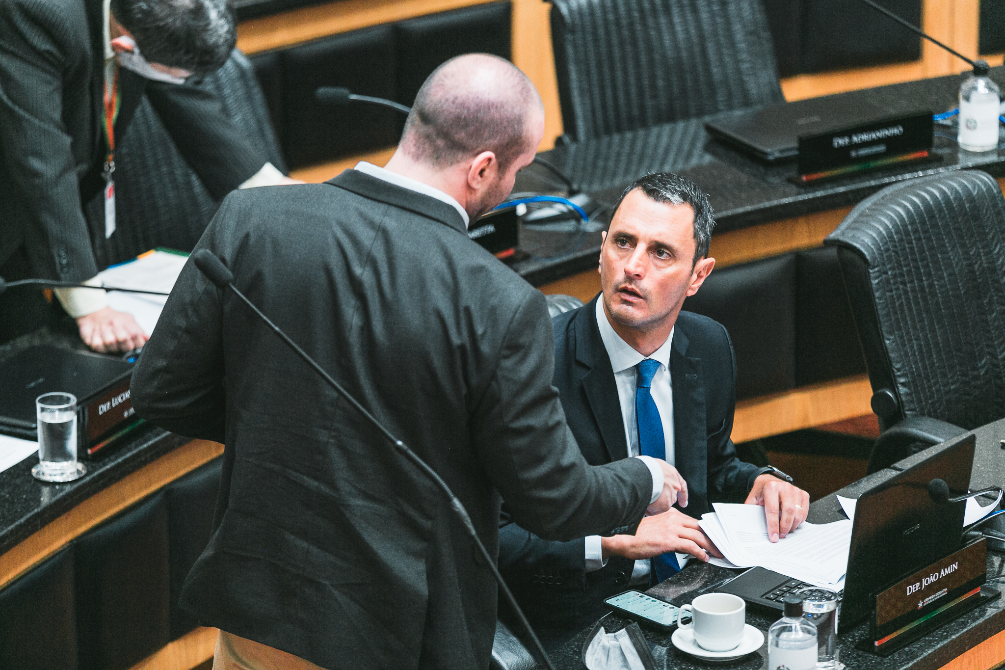 Deputado João Amin (PP) - Deputado Jessé Lopes (PSL)
