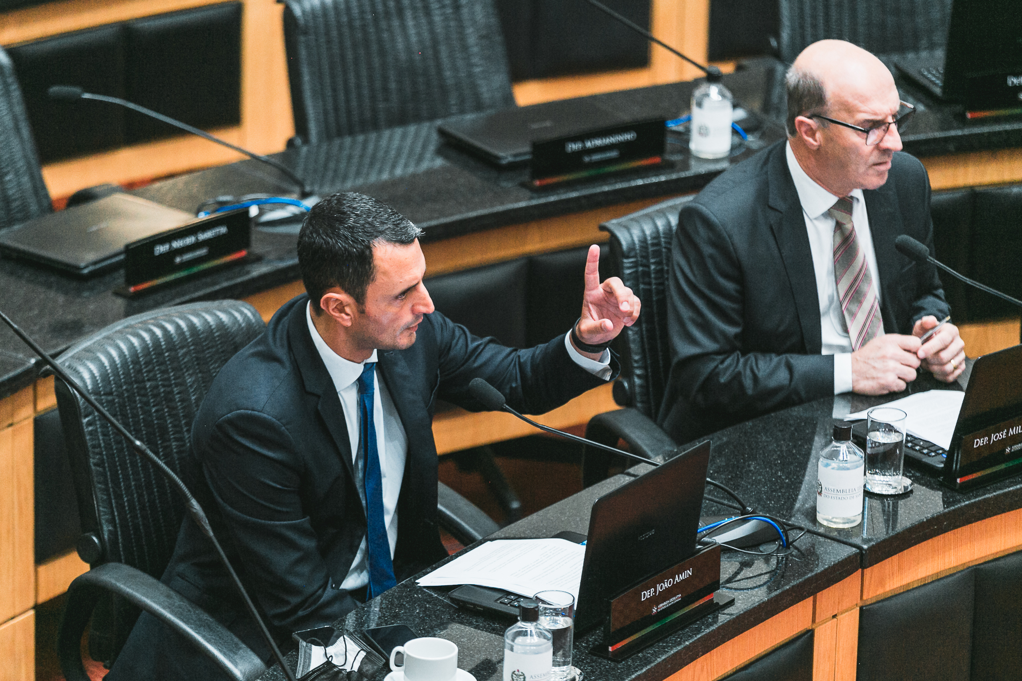 Deputado João Amin (PP) - Deputado José Milton Schefer (PP)