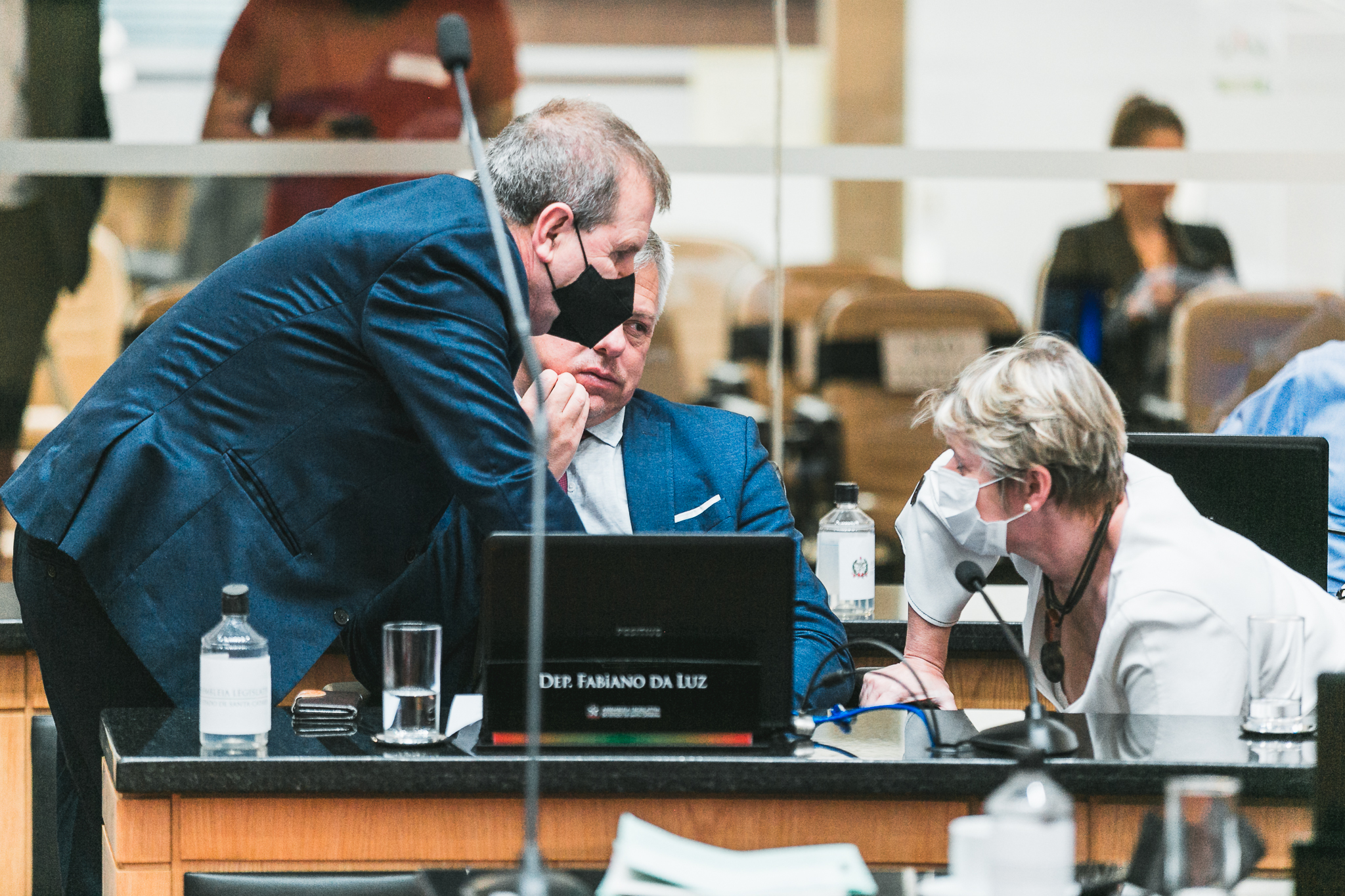 Deputado Maurício Eskudlark (PL) - Deputada Luciane Carminatti (PT)