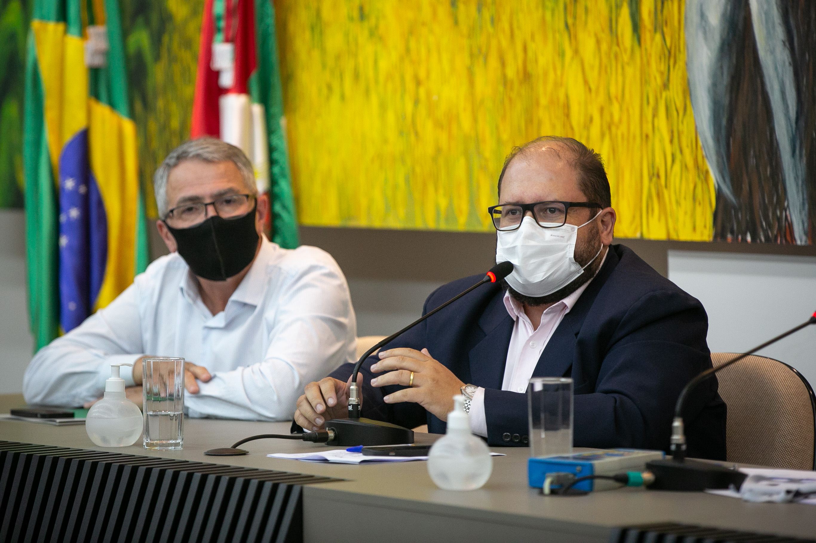 Presidente da Câmara de Concórdia, Fabiano Caitano