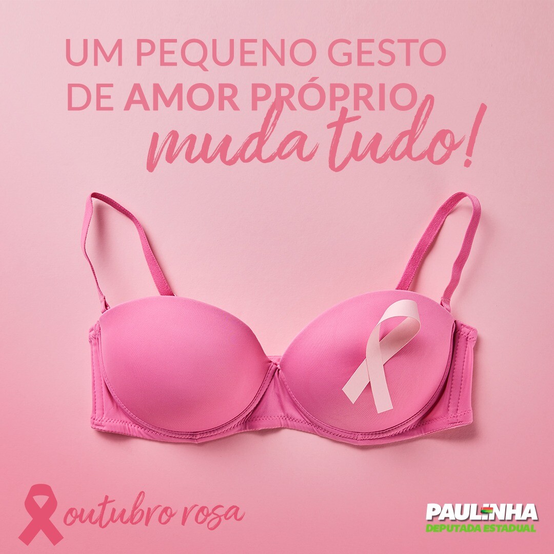 Paulinha orienta mulheres no combate ao câncer de mama