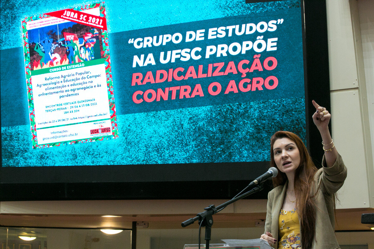 Ana critica vandalismo realizado contra associação de produtores rurais