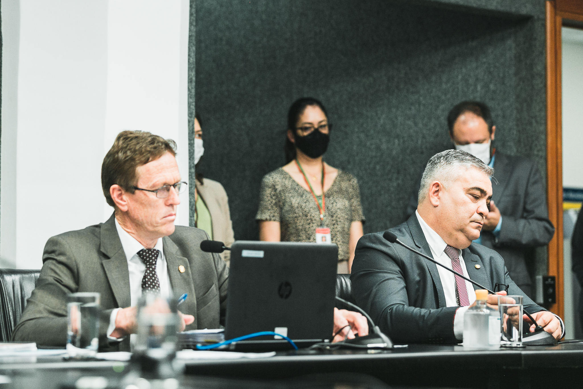 Deputado Sargento Lima (PL) - Deputado Volnei Weber (MDB)