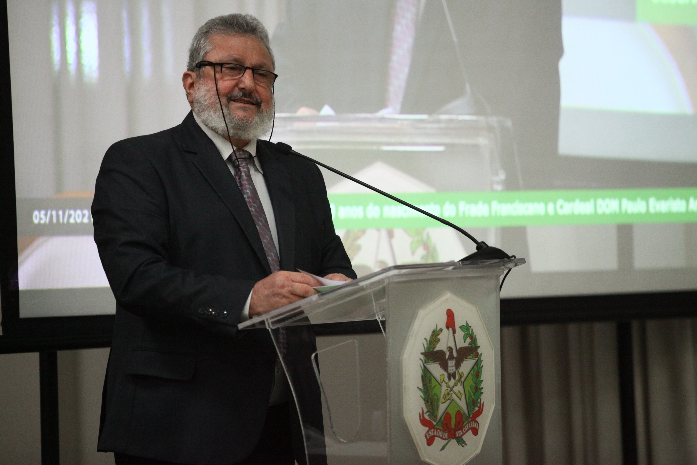 Sessão Solene em Homenagem a Dom Paulo Evaristo Arns - Deputado Padre Pedro Baldisera (PT)