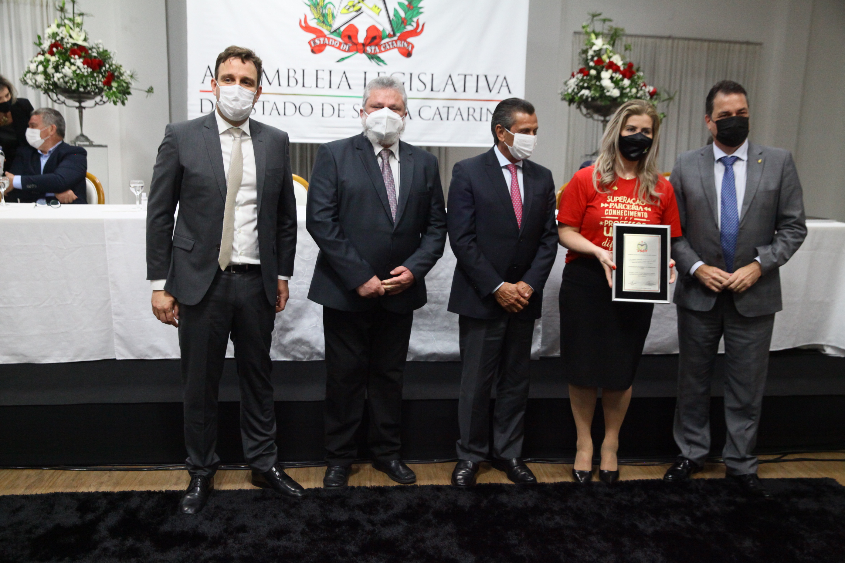 Sessão Solene em Homenagem a Dom Paulo Evaristo Arns - Luciane Ceretta (homenageada)