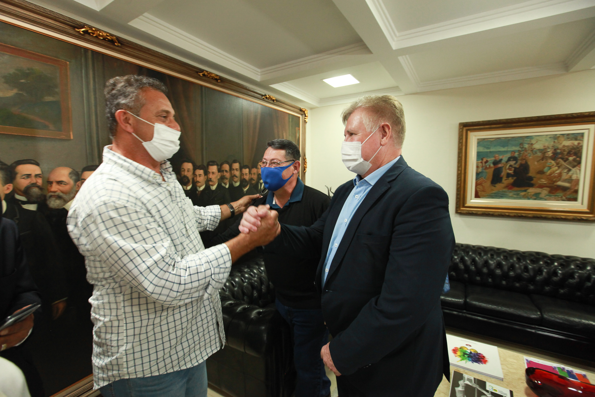 Presidente em exercício da Assembleia Legistaltiva de Santa Catarina, Deputado Nilso Berlanda (PL)