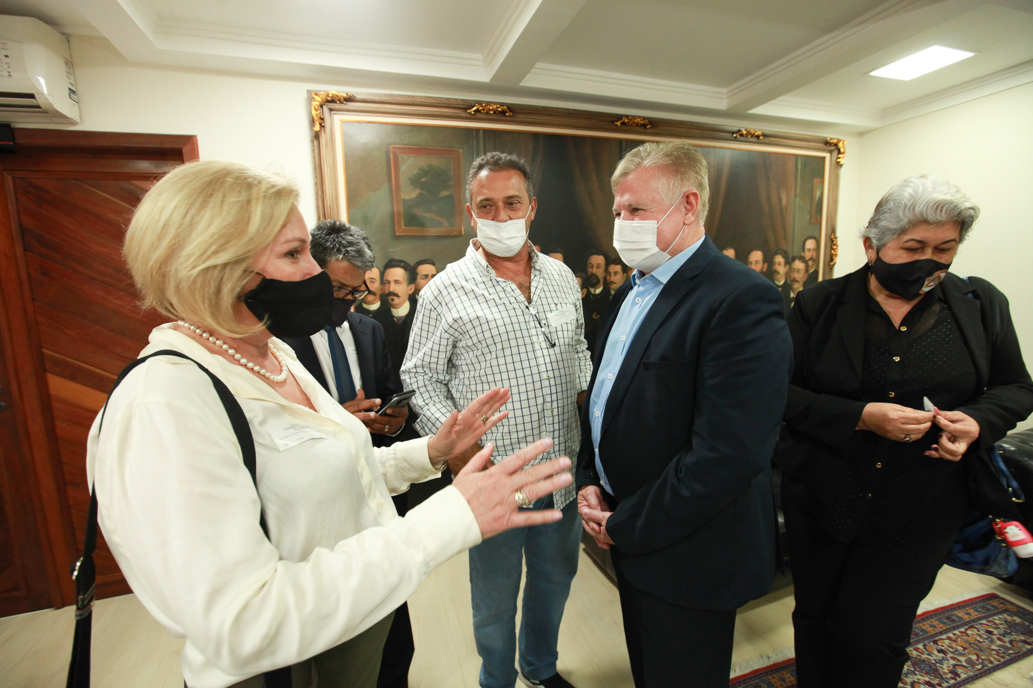 Presidente em exercício da Assembleia Legistaltiva de Santa Catarina, Deputado Nilso Berlanda (PL)
