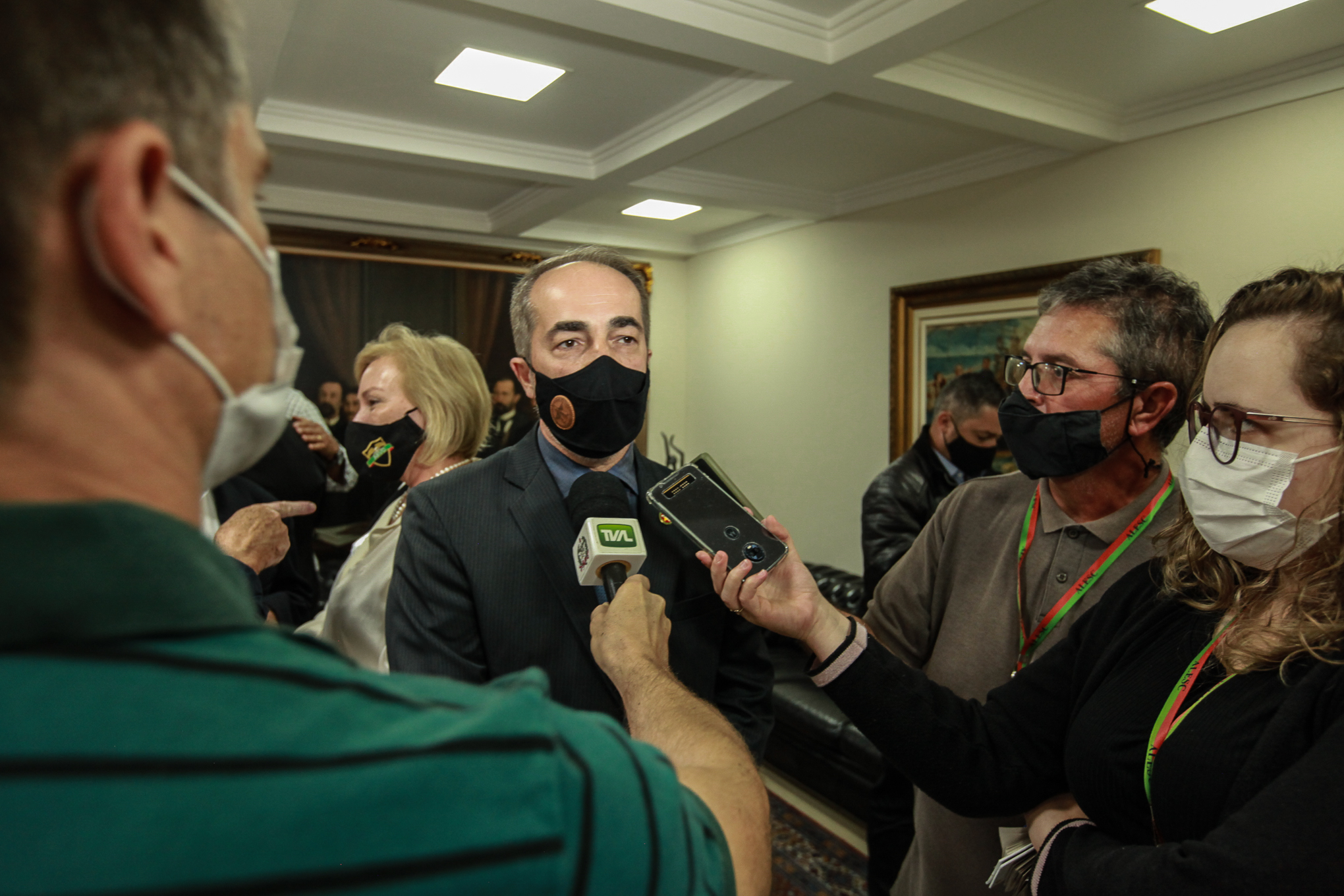 Presidente da Associação de Oficiais Militares de Santa Catarina (Acors), Sérgio Luis Sell,
