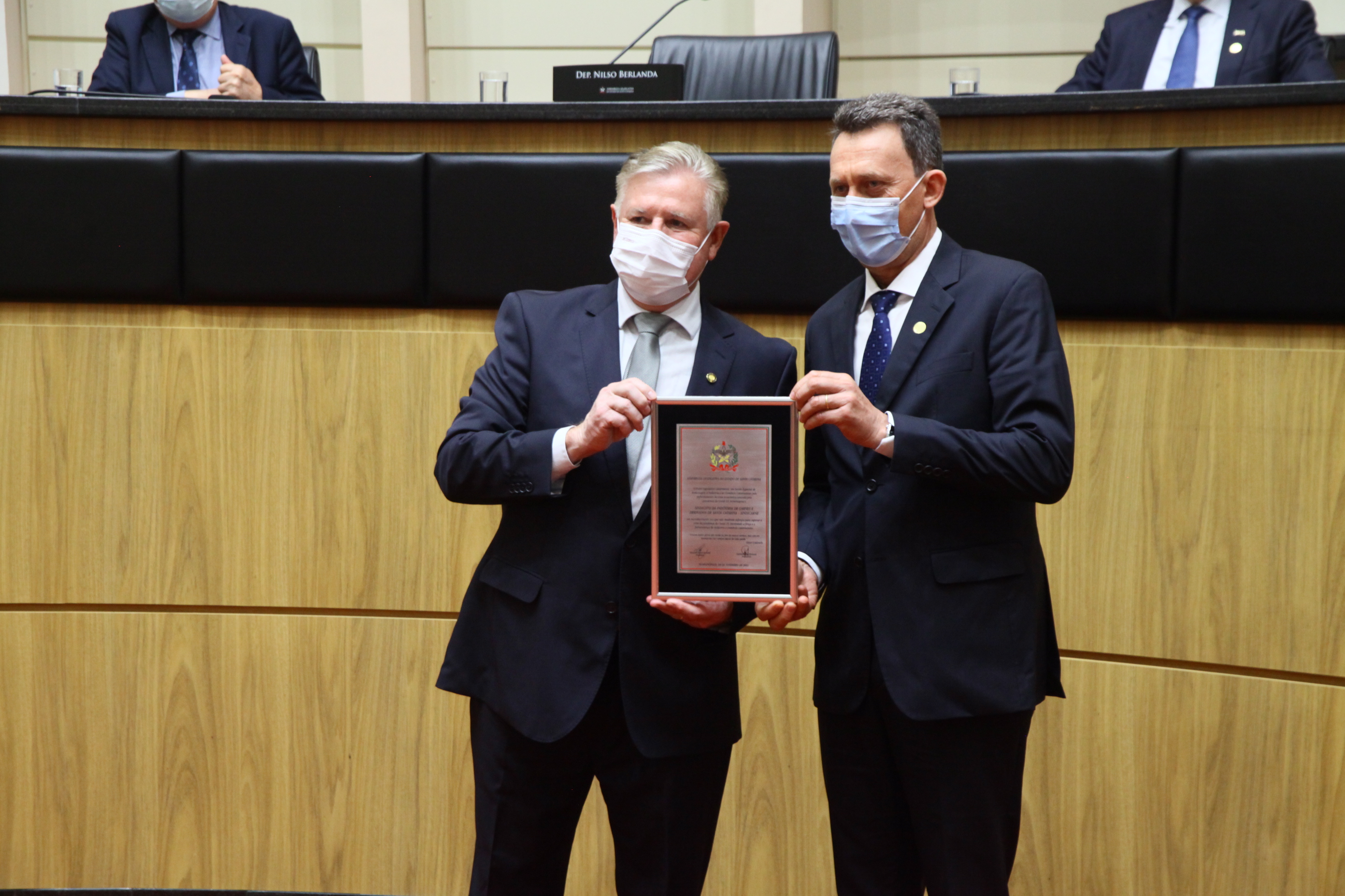 Sessão Especial em Homenagem à Indústria e ao Comércio de SC