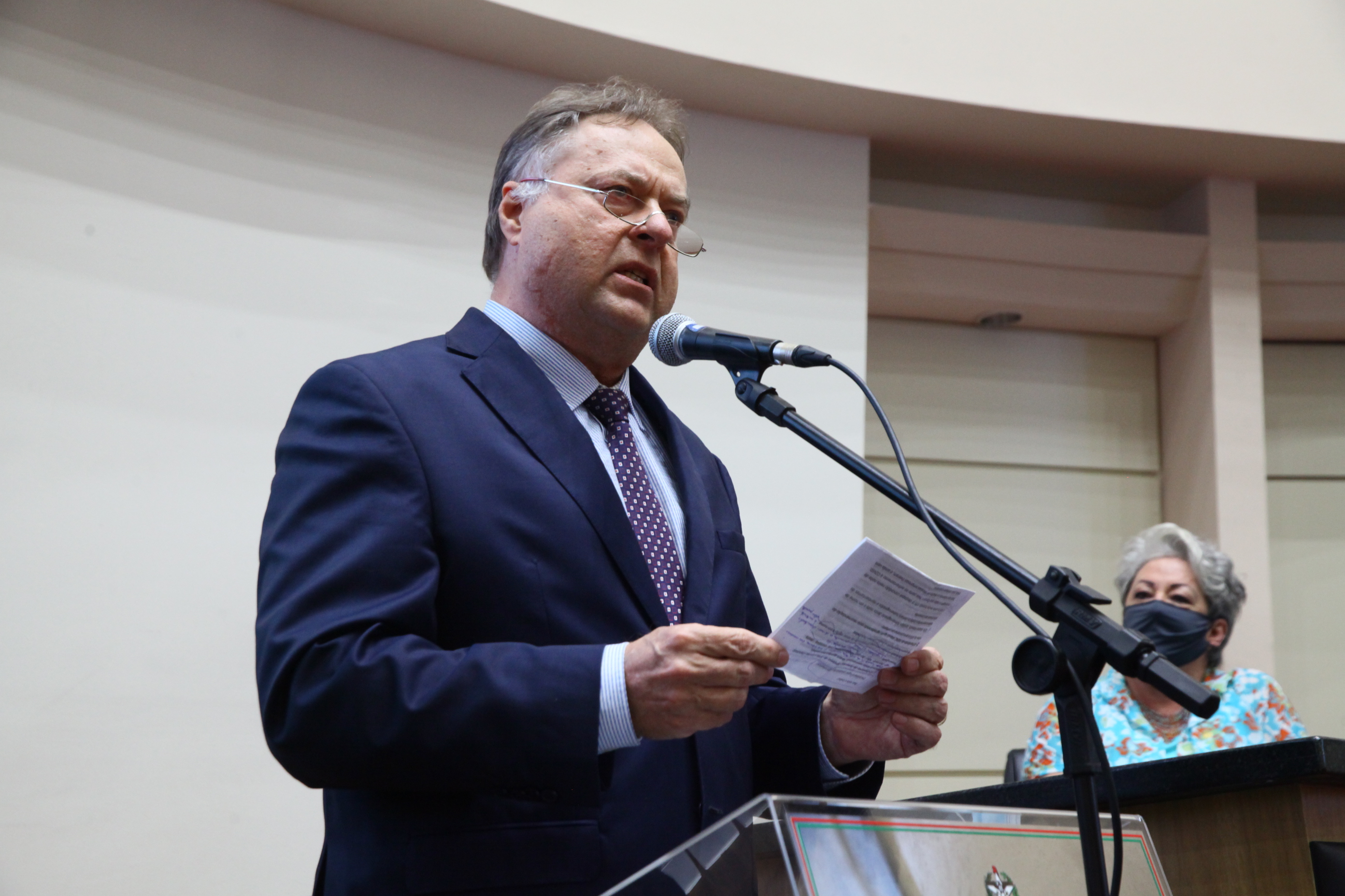 Sessão Especial em Homenagem à Indústria e ao Comércio de SC - Harry Schmelzer Junior, diretor presidente da WWG SA