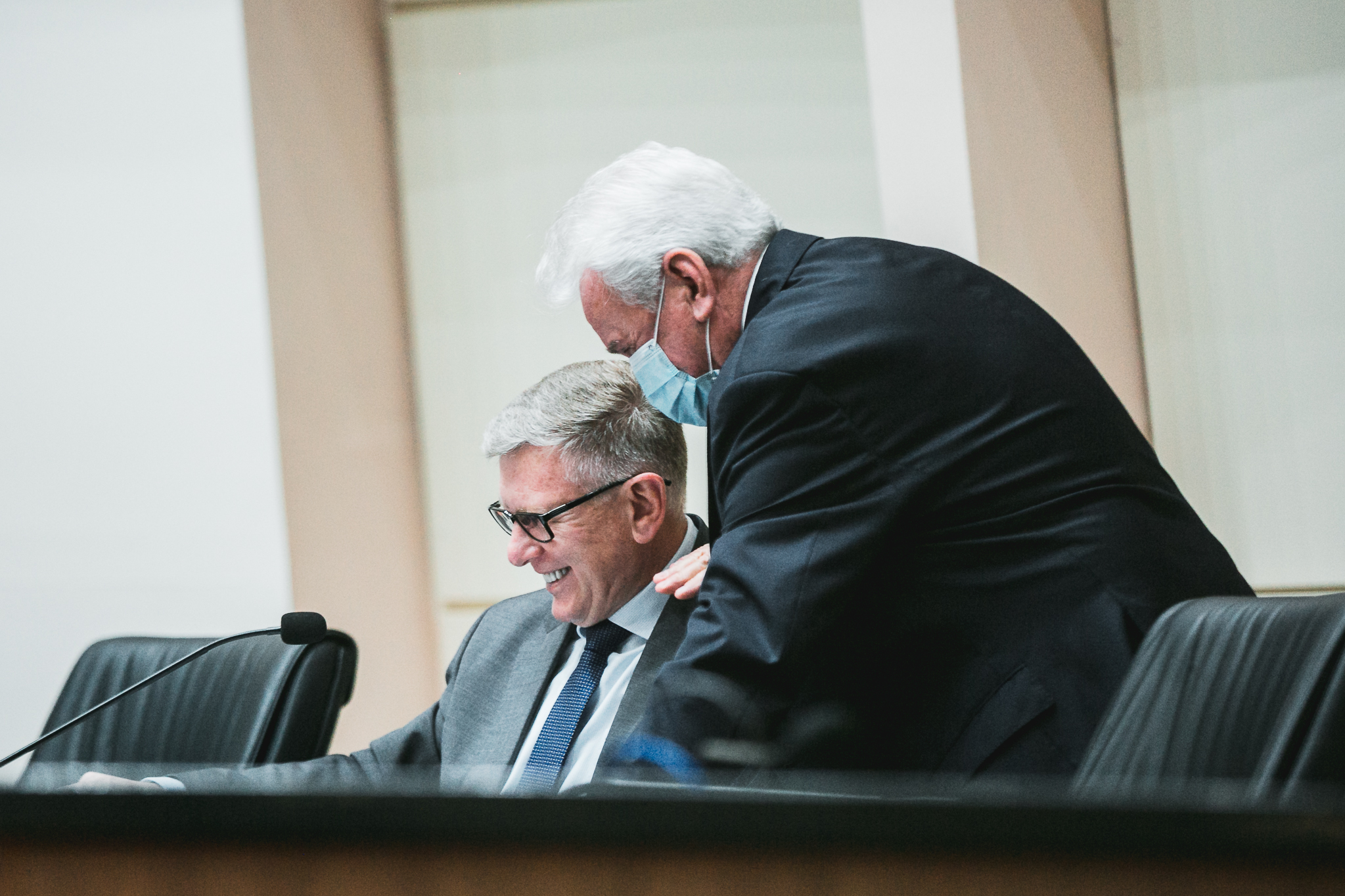 Deputado Milton Hobus (PSD) - Deputado Moacir Sopelsa (MDB)