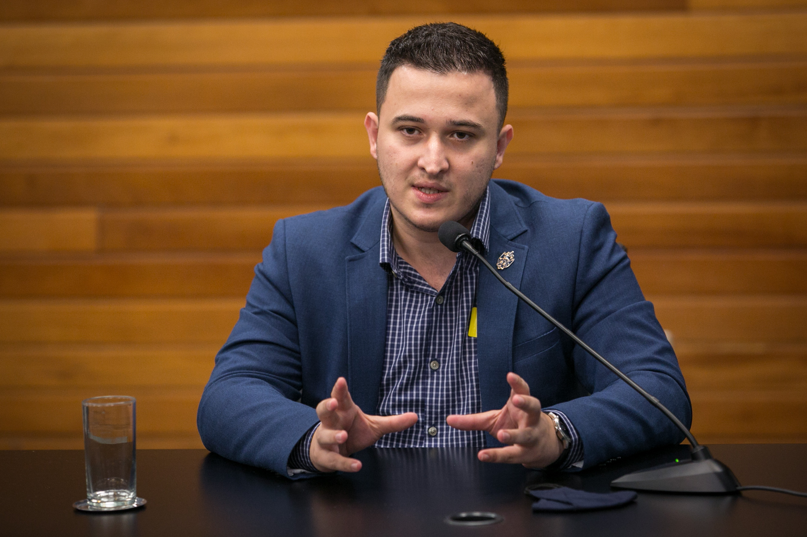 Vereador Lucas Souza, de Joinville