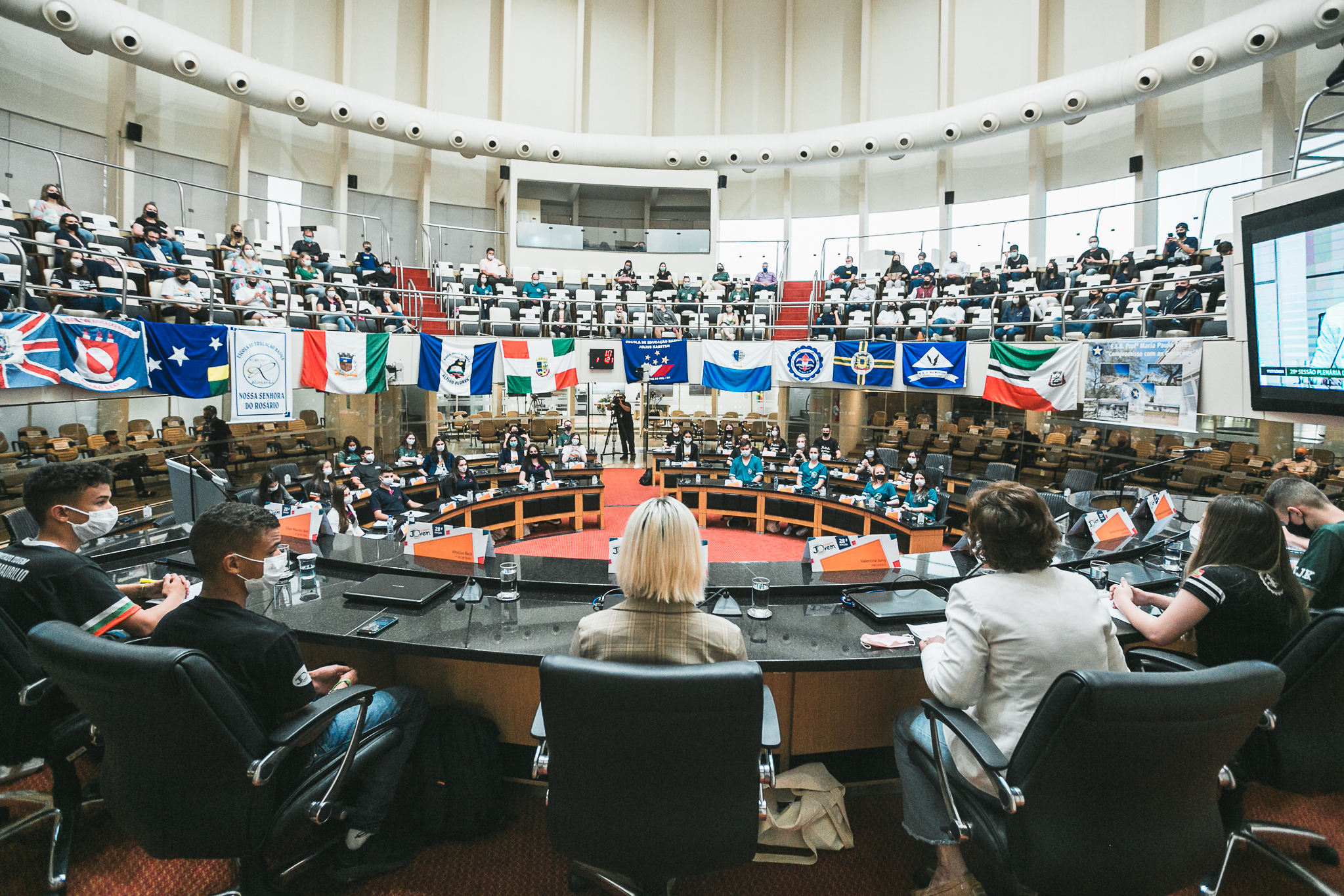 Sessão Ordinária da 28ª Edição do Programa Parlamento Jovem Catarinense