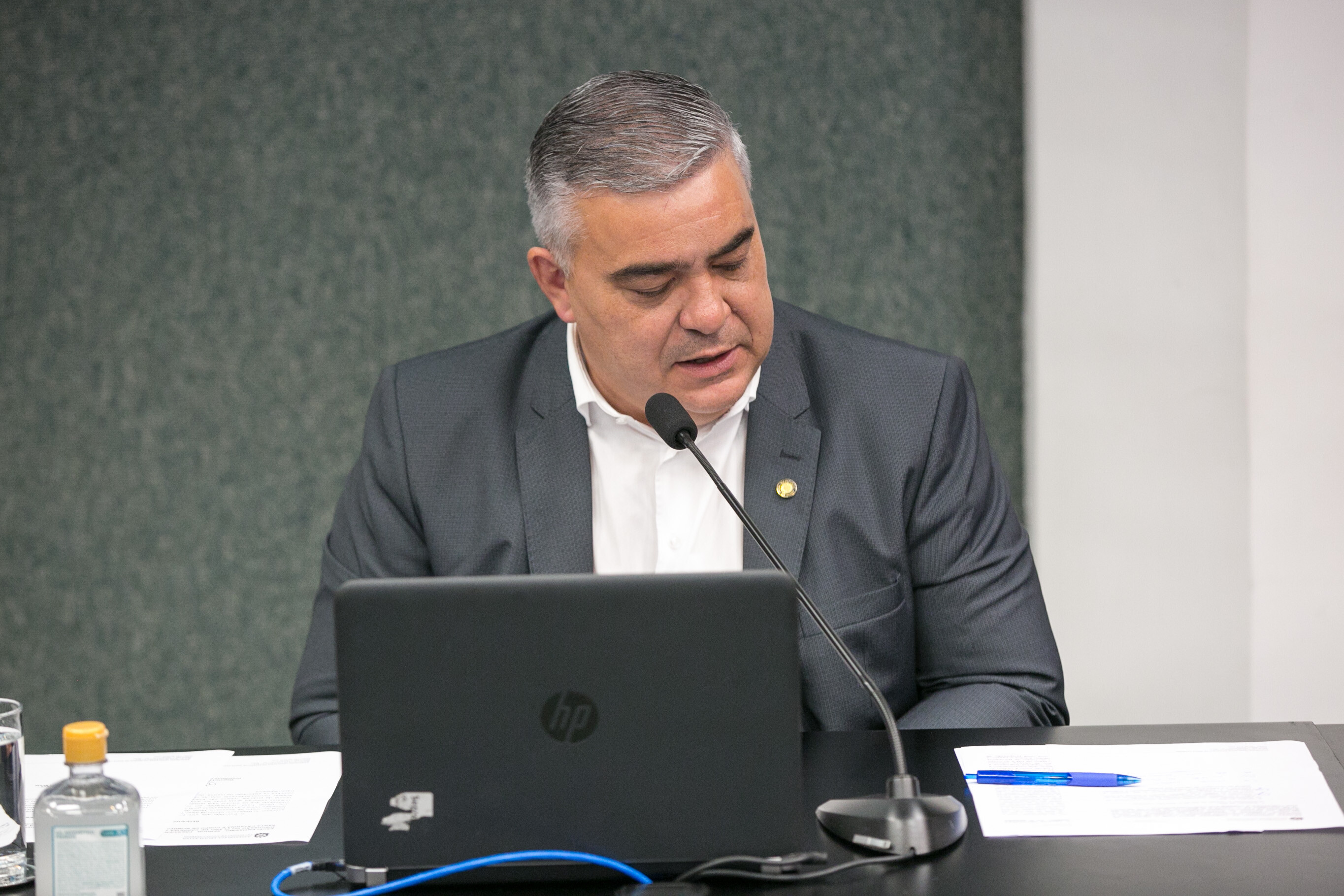 Deputado Sargento Lima, presidente da comissão mista sobre o plano de carreira dos praças militares