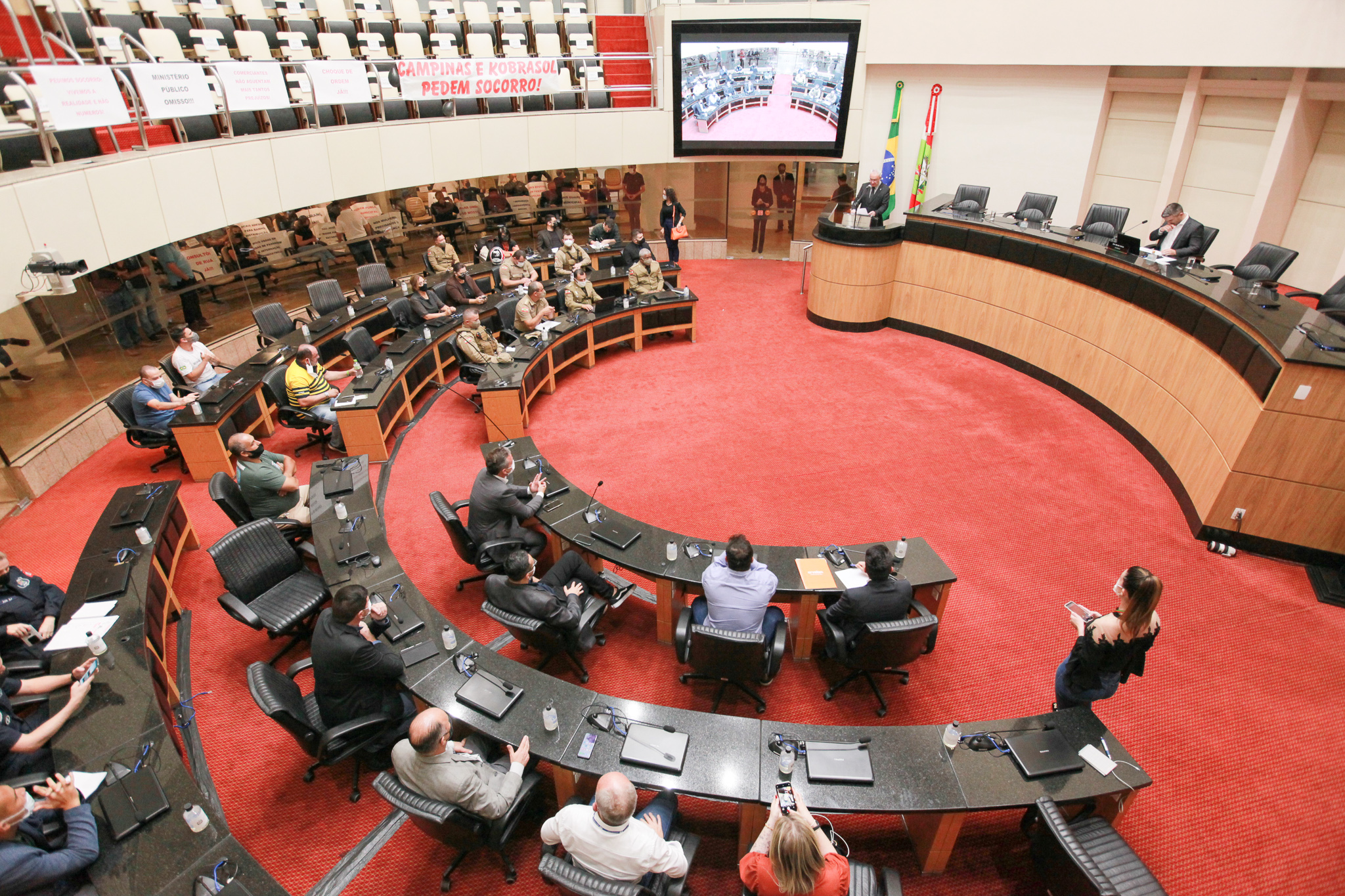 Audiência Pública Virtual/Presencial para discutir a situação dos Bairros Campinas e Kobrasol