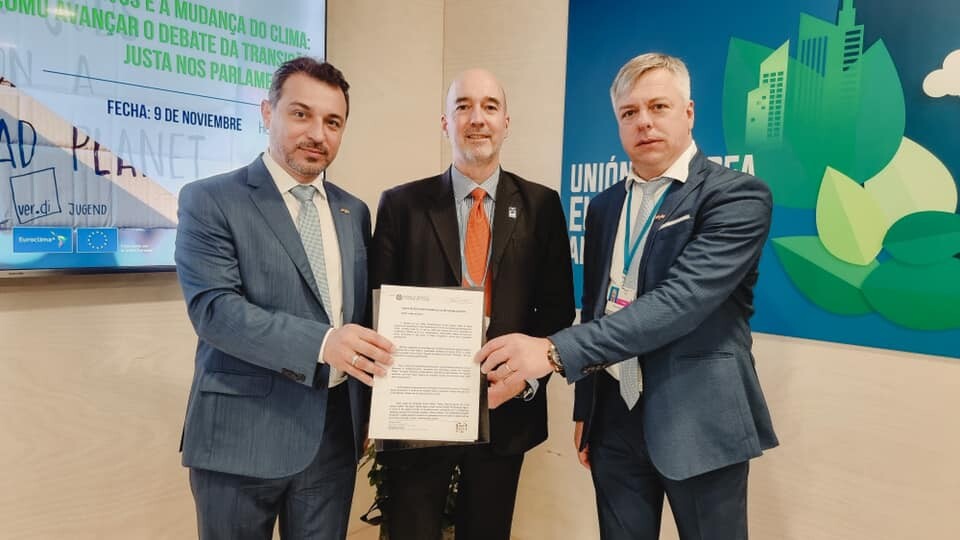 Fabiano convida parlamento europeu a conhecer e buscar parcerias em SC