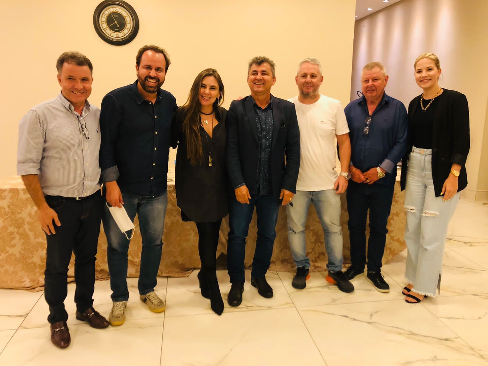 Paulinha participa de reunião na Associação Comercial de Brusque