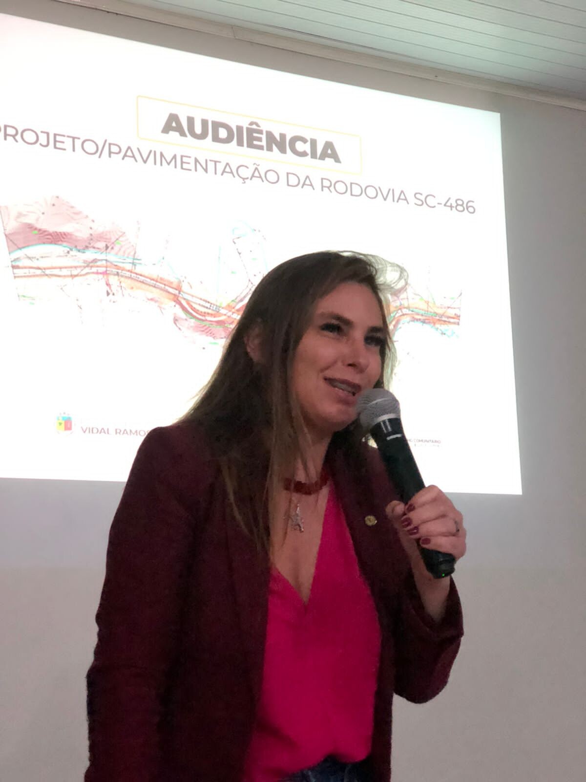 Audiência pública discute SC 486 em Vidal Ramos, no Alto Vale