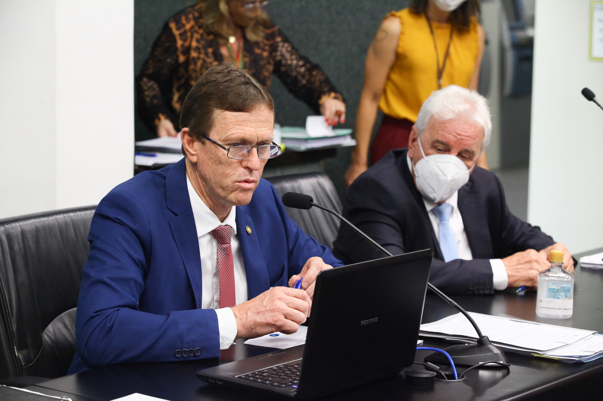 Comissão de Trabalho - Deputado Volnei Weber (MDB) e Deputado Moacir Sopelsa (MDB)