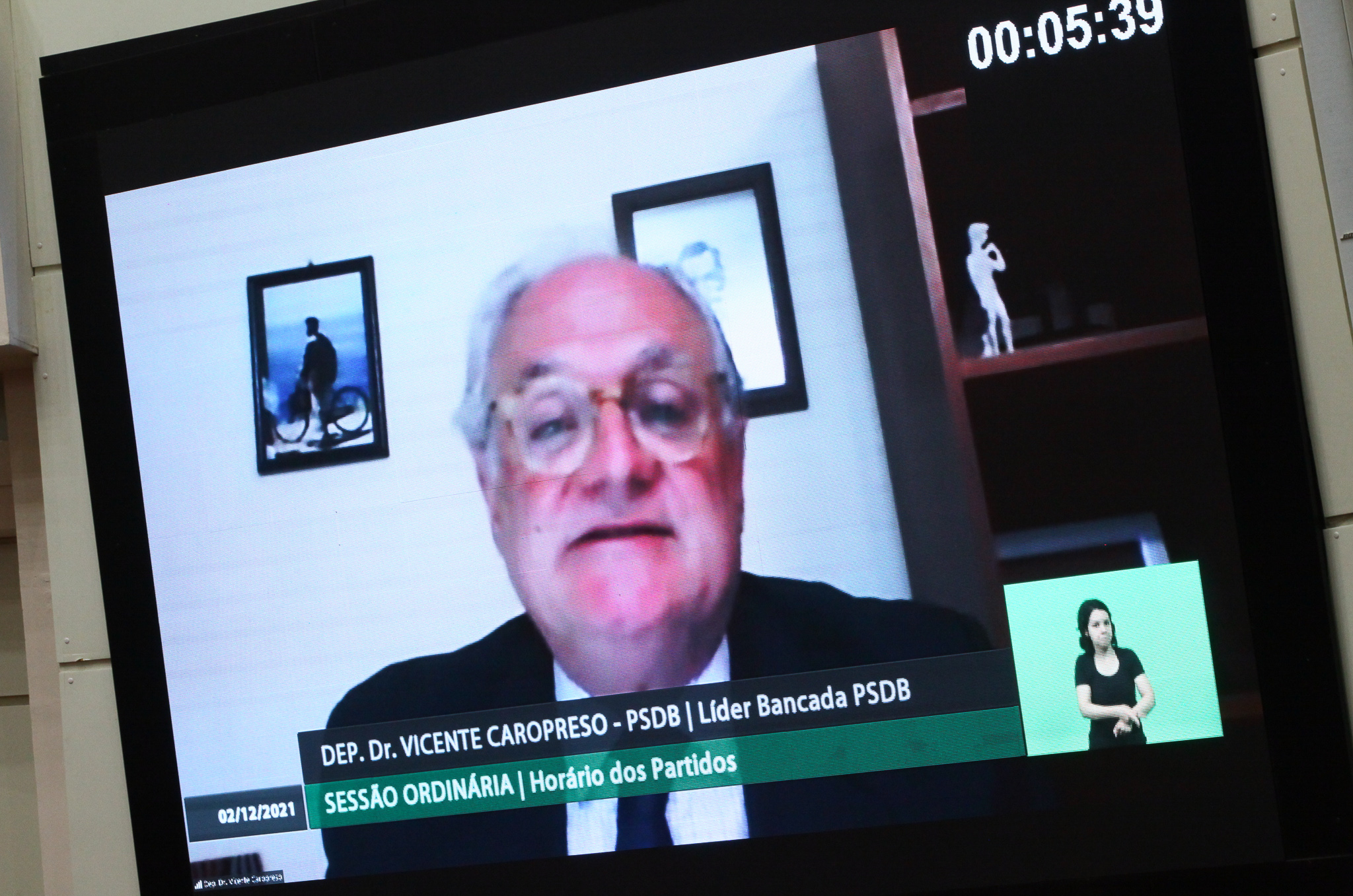 Sessão Ordinária - Deputado Vicente Caropreso (PSDB)