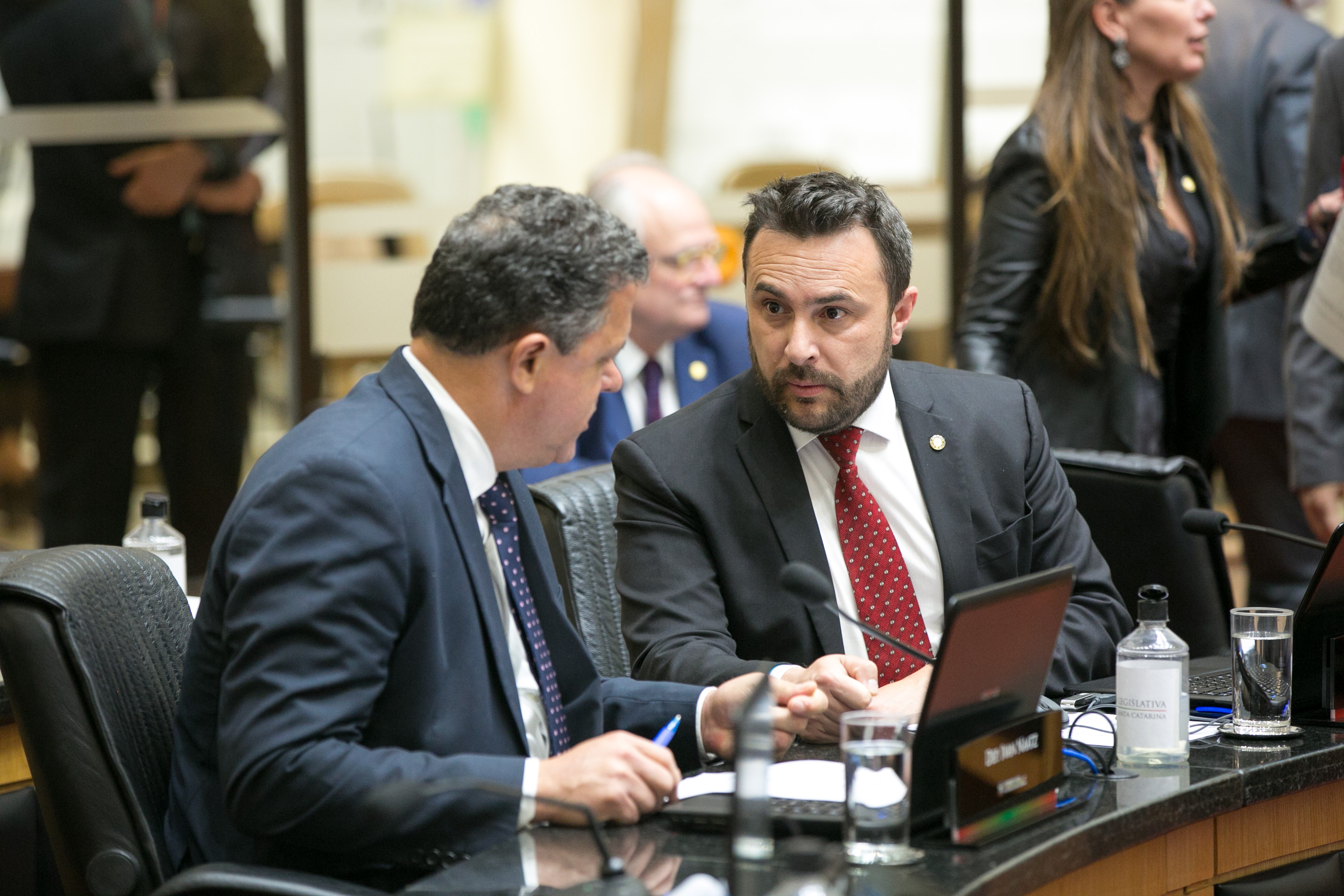 Deputado Ivan Naatz (PL) e Deputado Marcius Machado (PL)