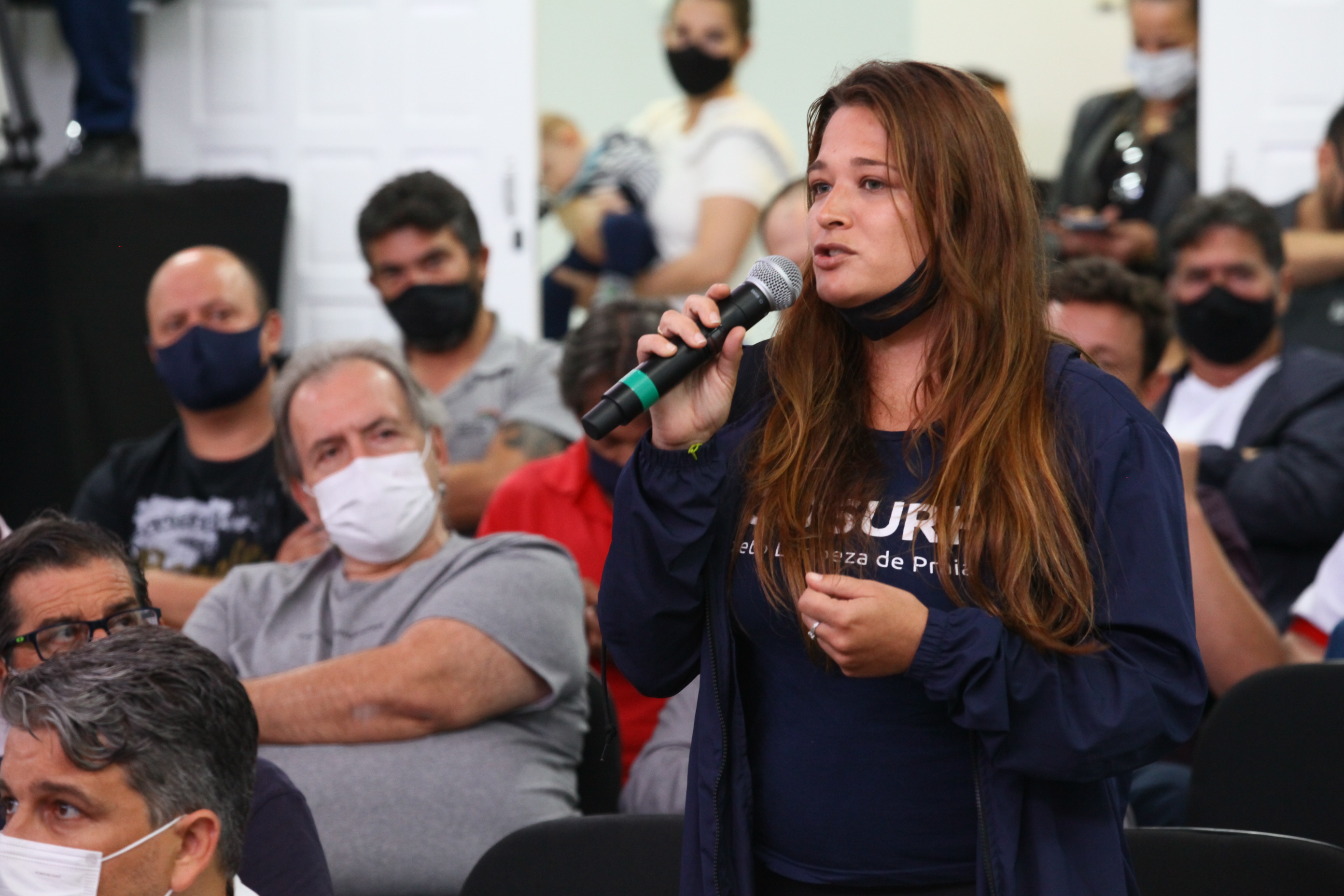 Audiência Pública - Processo de estudo da desestatização dos portos de SC - Amanda Suita