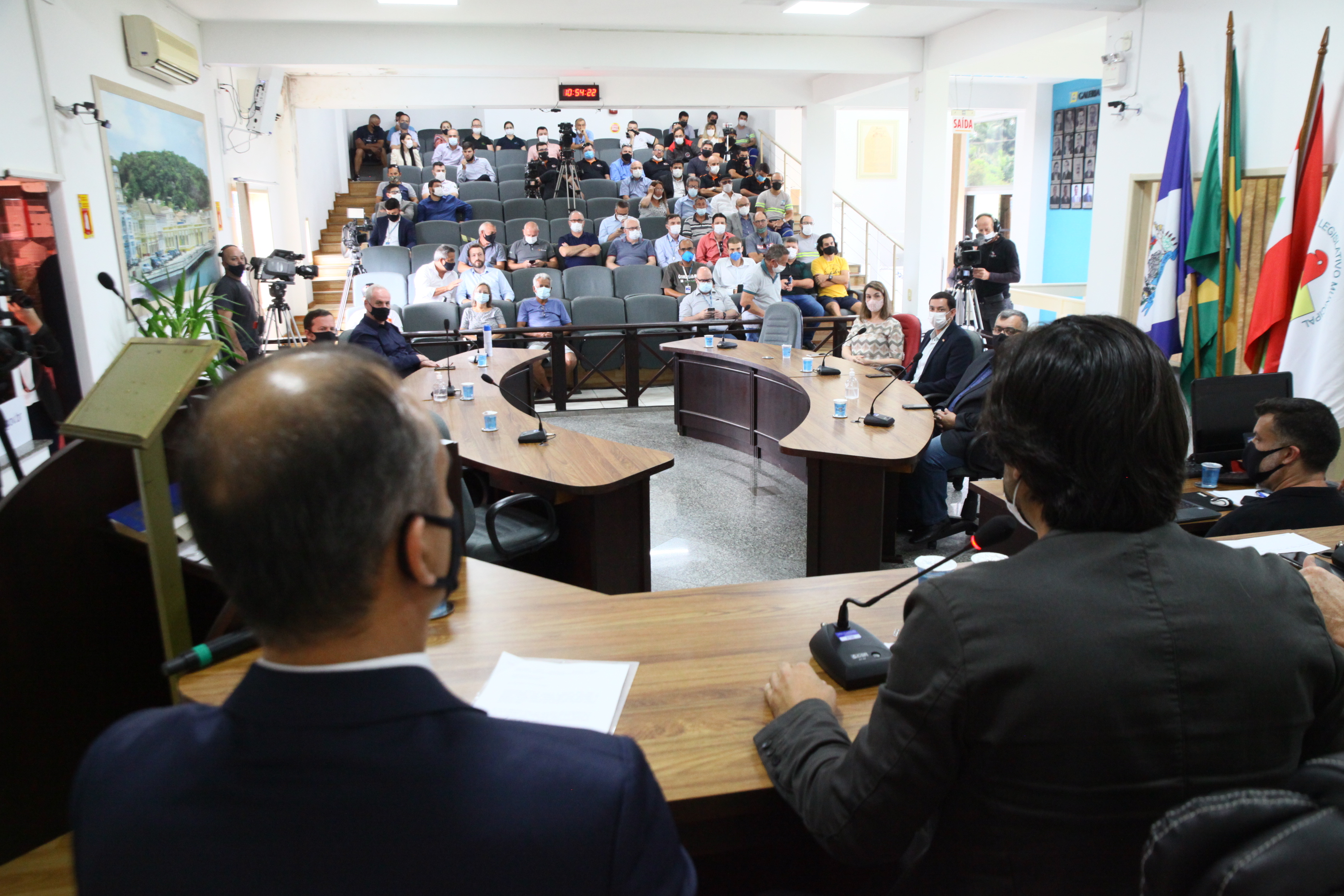 Audiência Pública da Comissão Mista sobre o processo de estudo da desestatização dos portos catarinenses