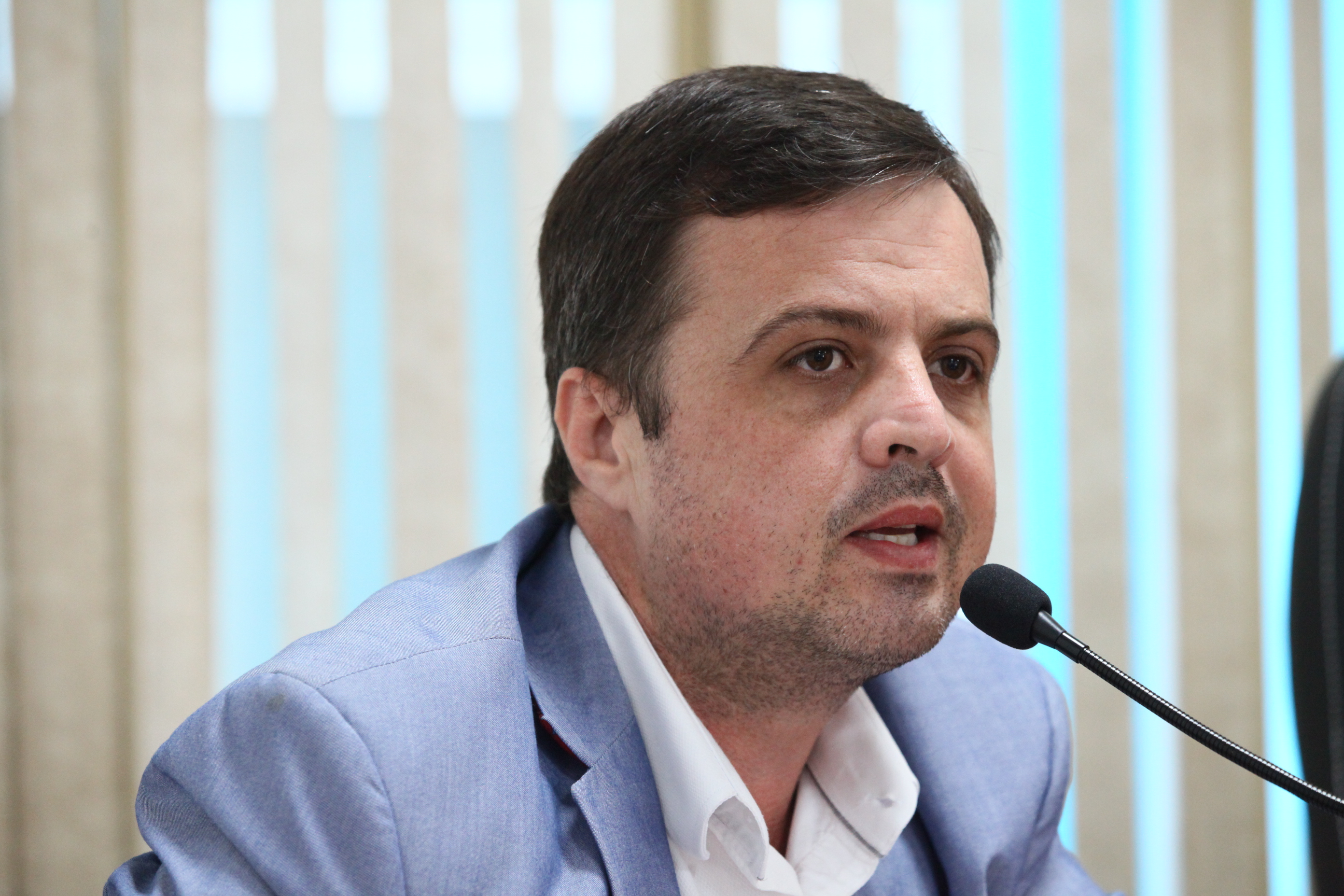 Audiência Pública daComissão Mista sobre o processo de estudo da desestatização dos portos catarinenses - Fábio de Veiga, superintendente do porto de Itajaí