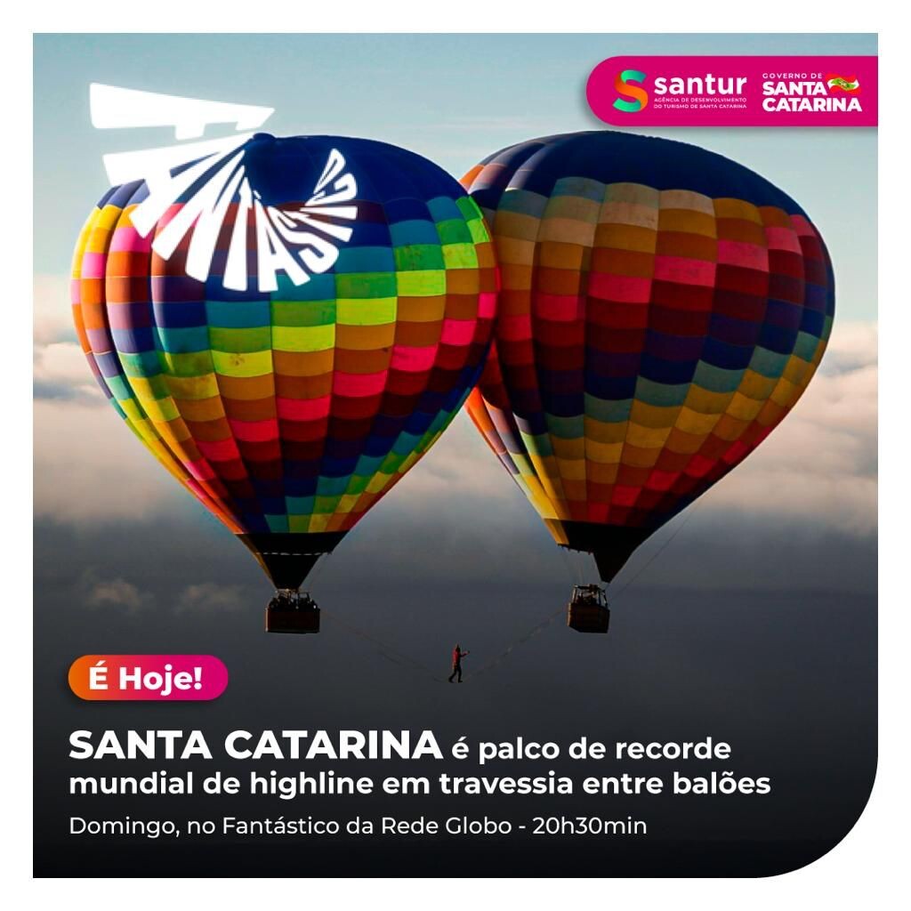 Paulinha enaltece visibilidade de Santa Catarina que ganhou destaque em rede nacional de tv