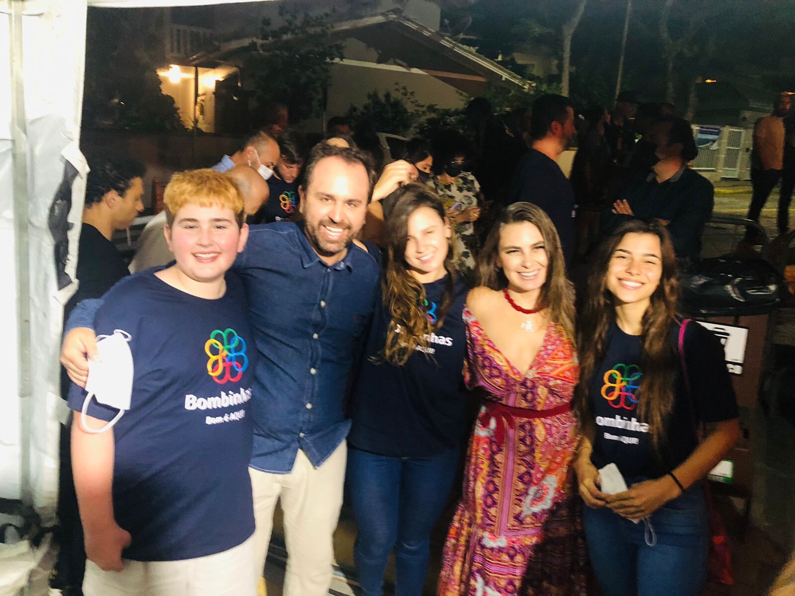 Paulinha prestigia inauguração do Natal e abertura do Verão 2022 em Bombinhas